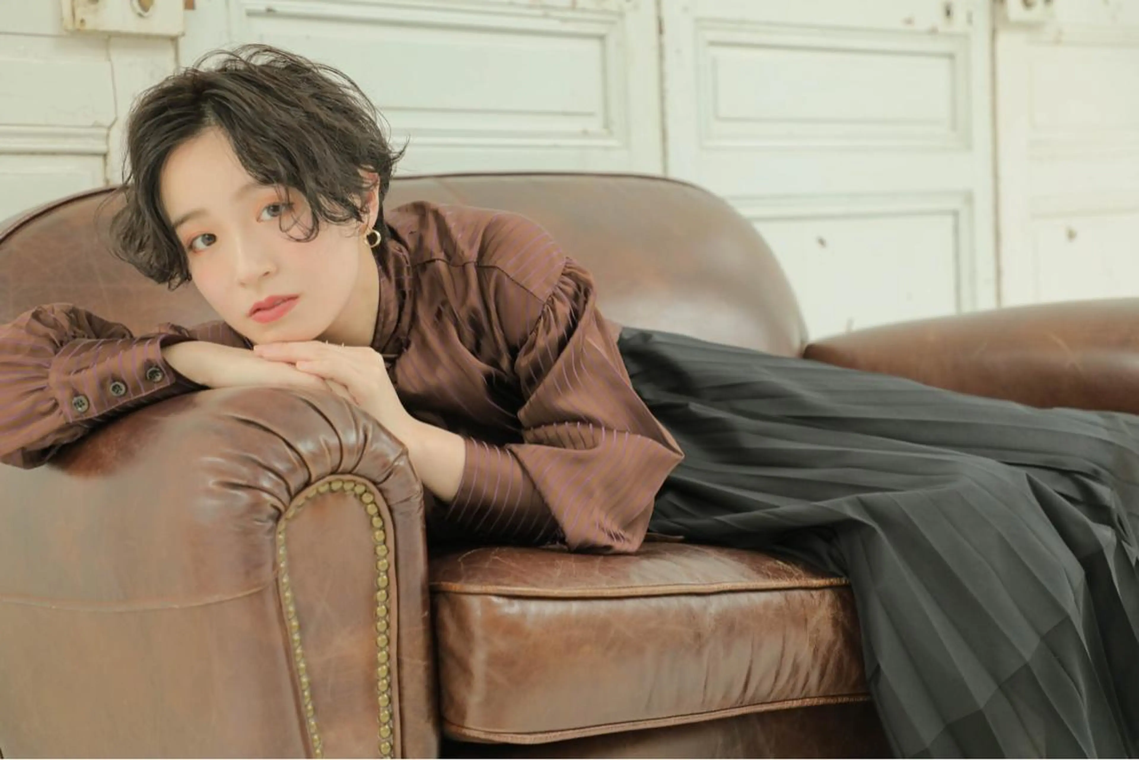 ショート マツエク・マツパ 竹原 祐樹のヘアスタイル