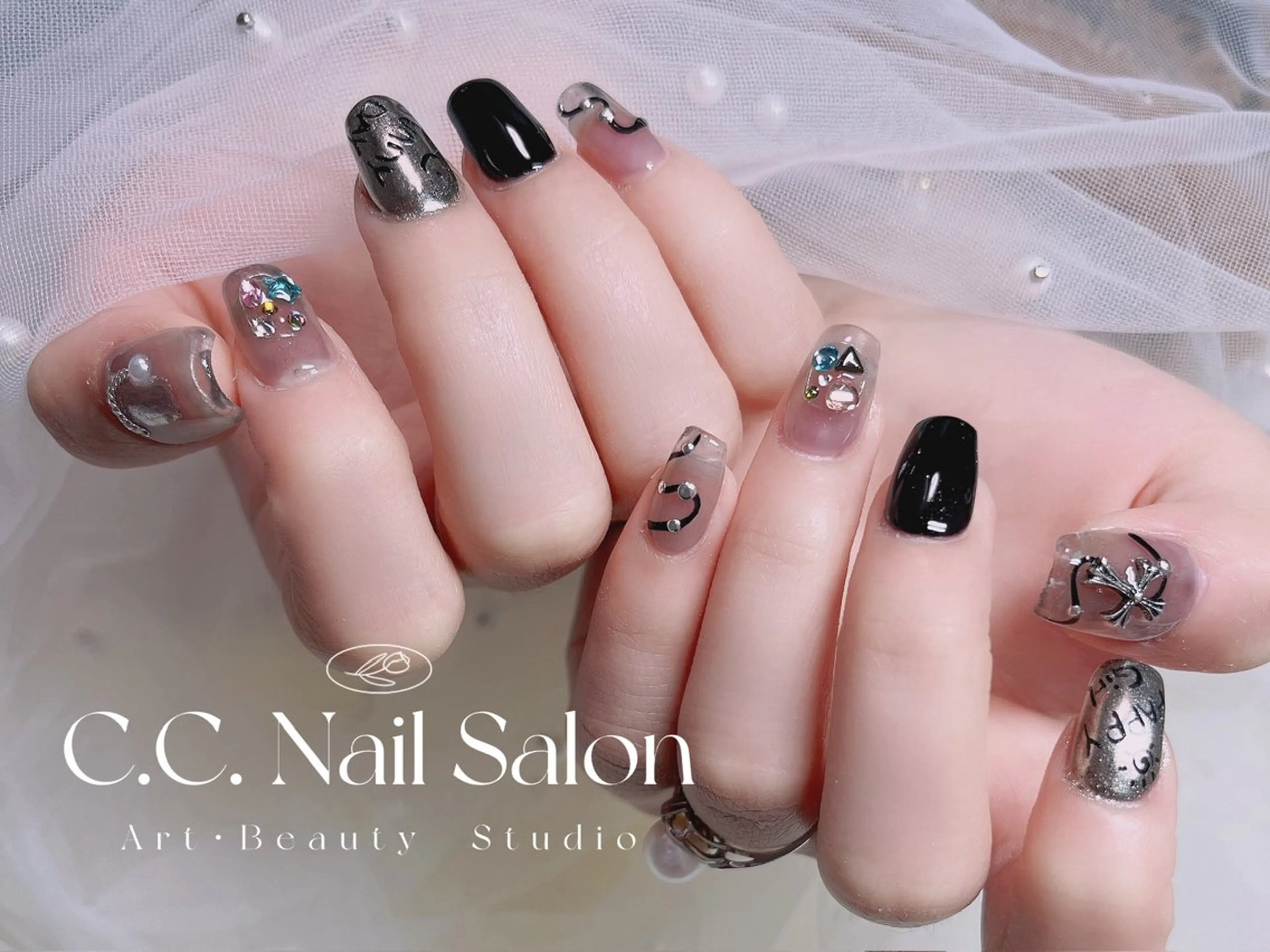 ネイル ハンドネイル C.C.Nail Salon所属・✨C.C. Nail 🎀池袋のネイルデザイン