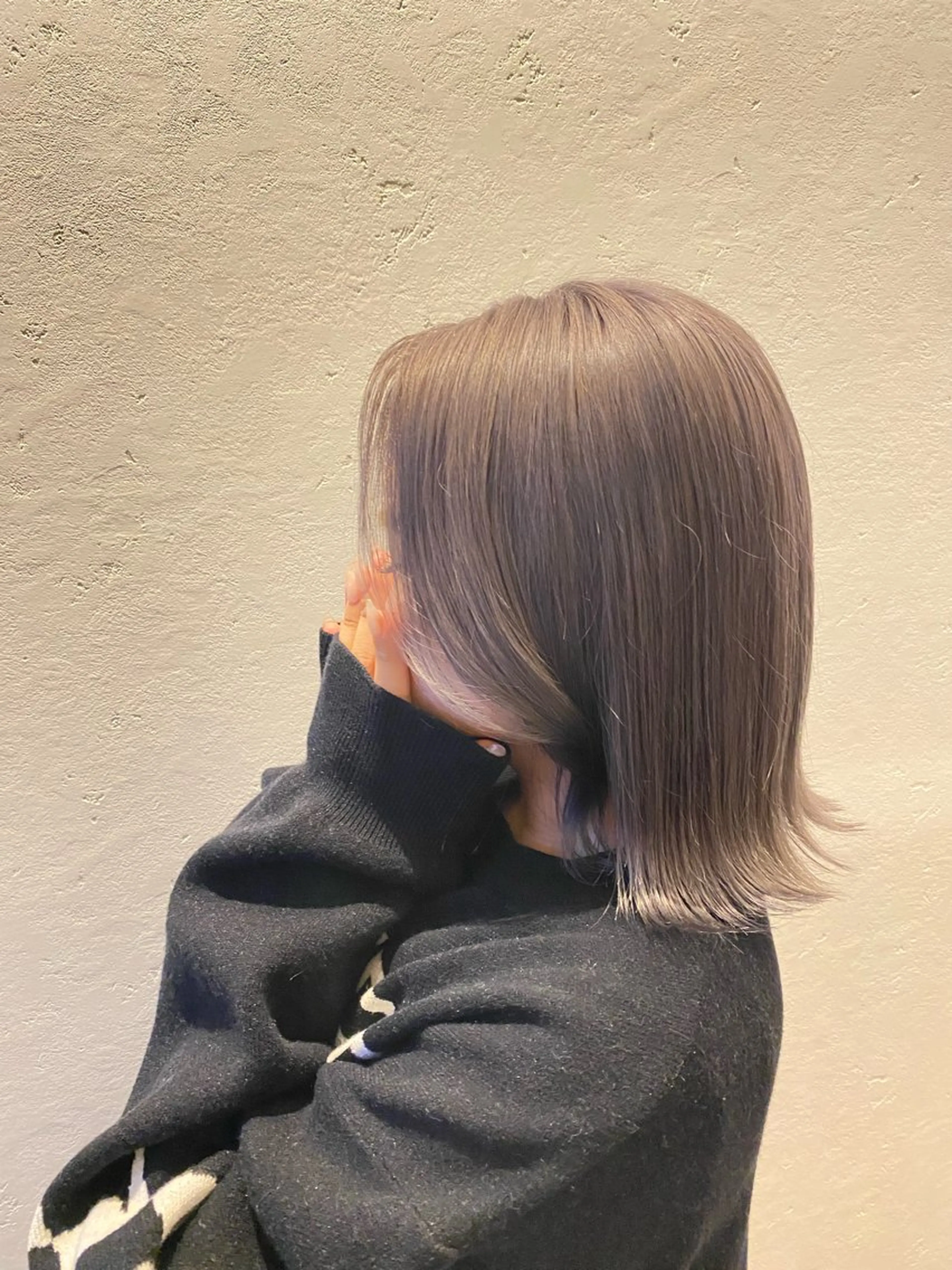 ミディアム カット ヘアカラー MAHIRO🍒半田 /ブリーチ/カットのヘアスタイル