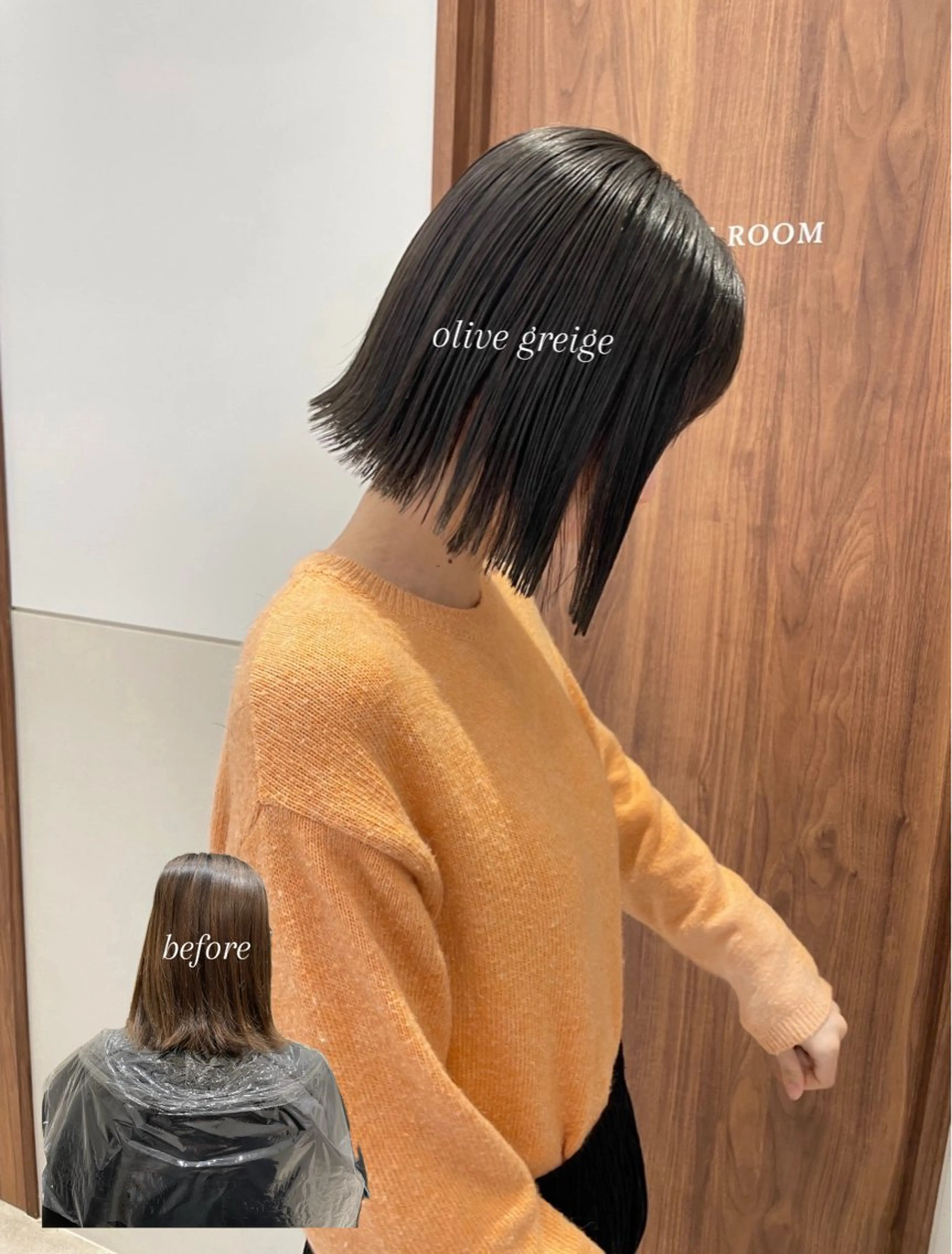 ショート ボブ カット ヘアカラー トリートメント SALOWIN 武蔵小杉所属・岩田菜央 《武蔵小杉》のヘアスタイル