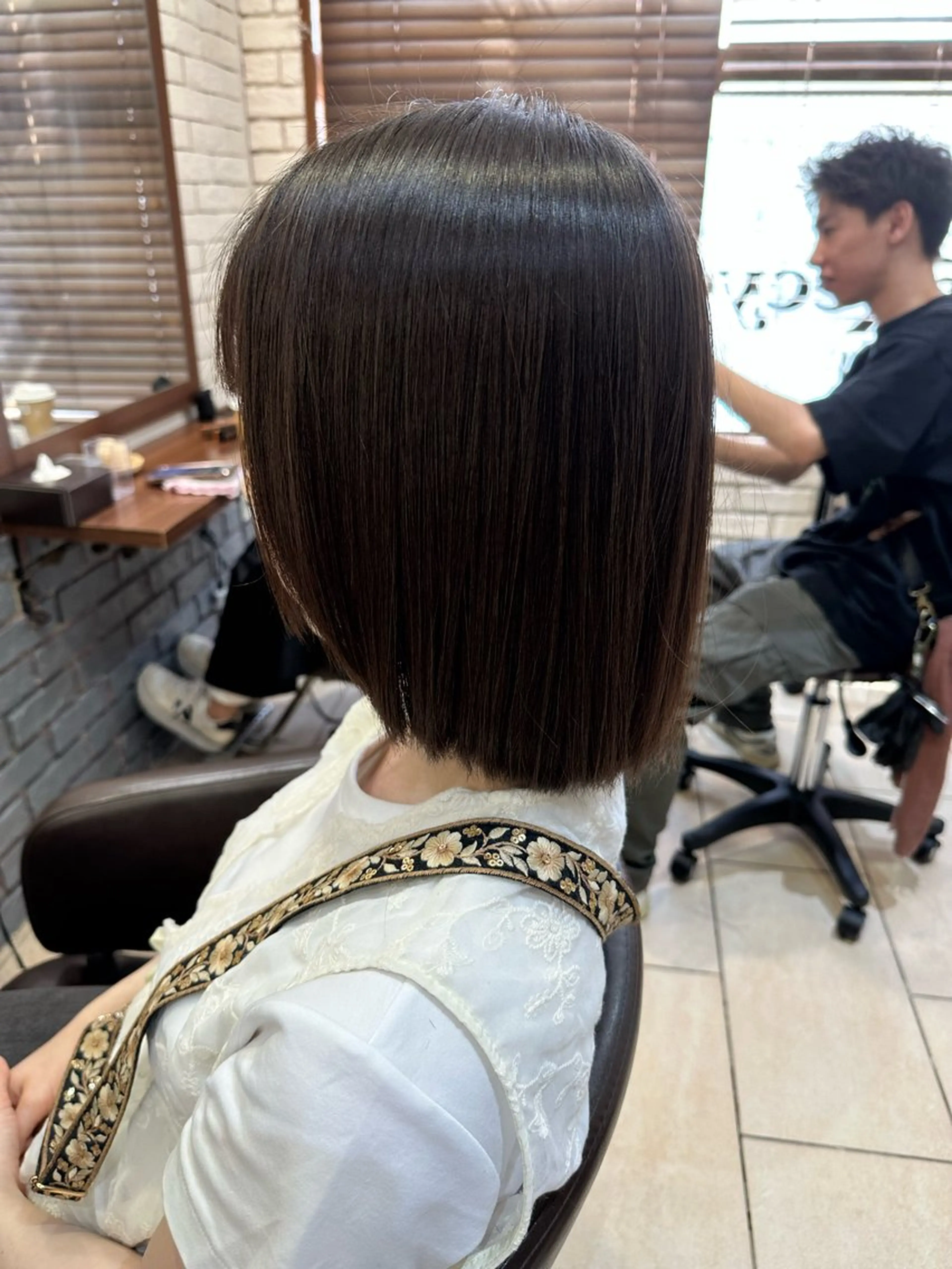 カット 縮毛矯正 ルシクラージュ武蔵小杉店所属・リアル都内クオリティ ✨丸山智久✨のヘアスタイル
