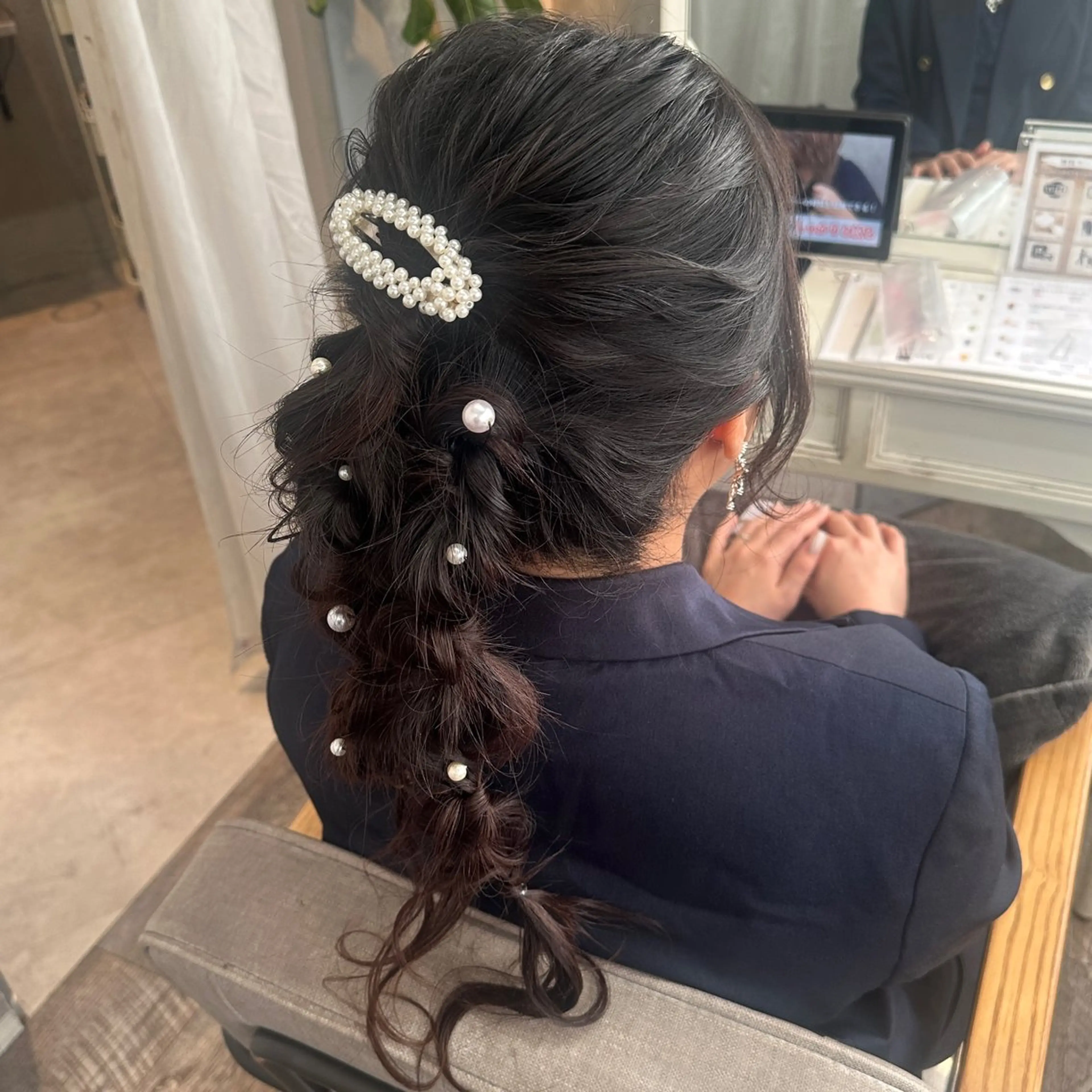 ヘアアレンジ さとう めいのヘアスタイル