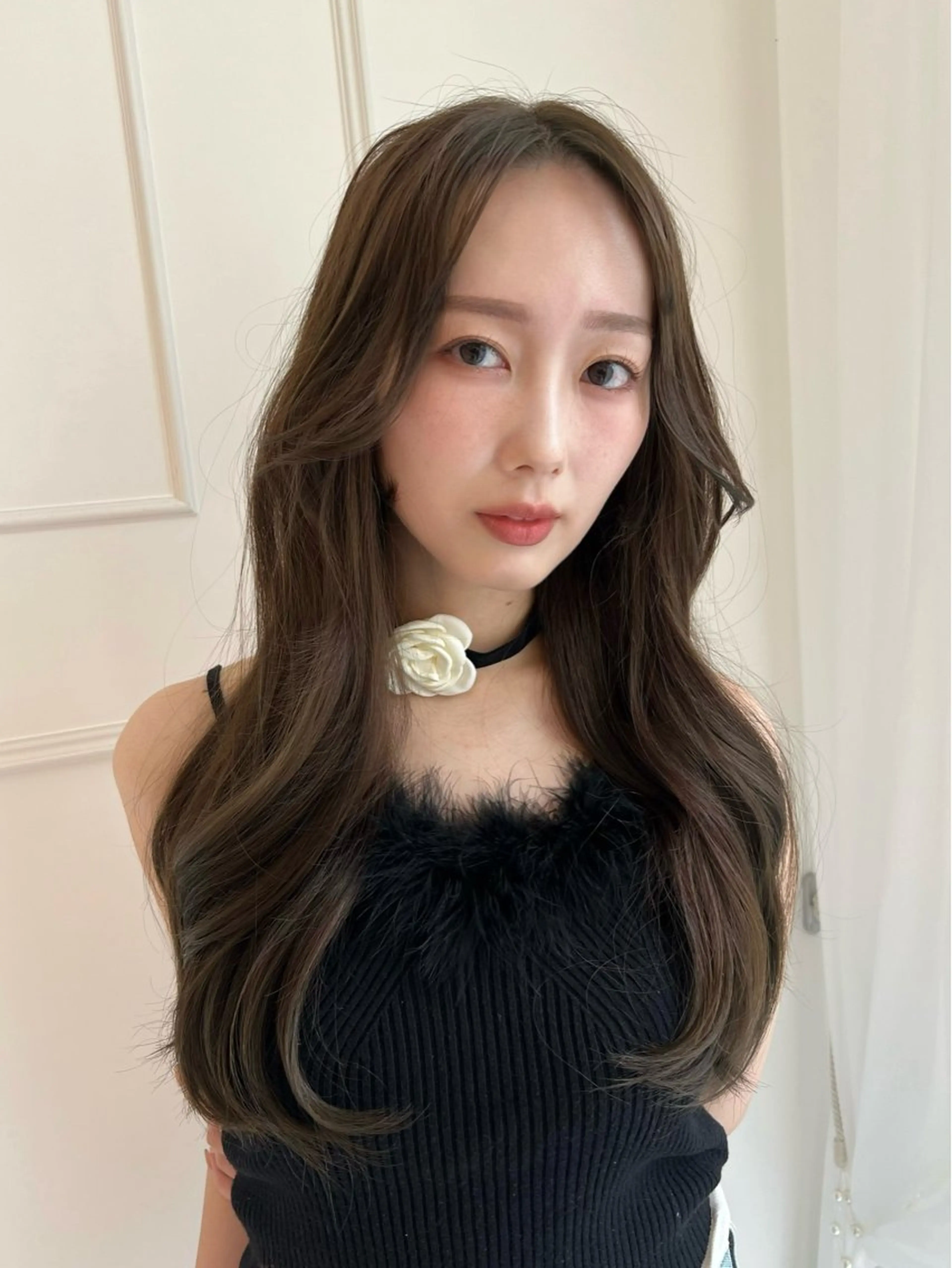 👱🏻♀️🤍【ワンカラー】+【Aujua 4step トリートメント】の写真