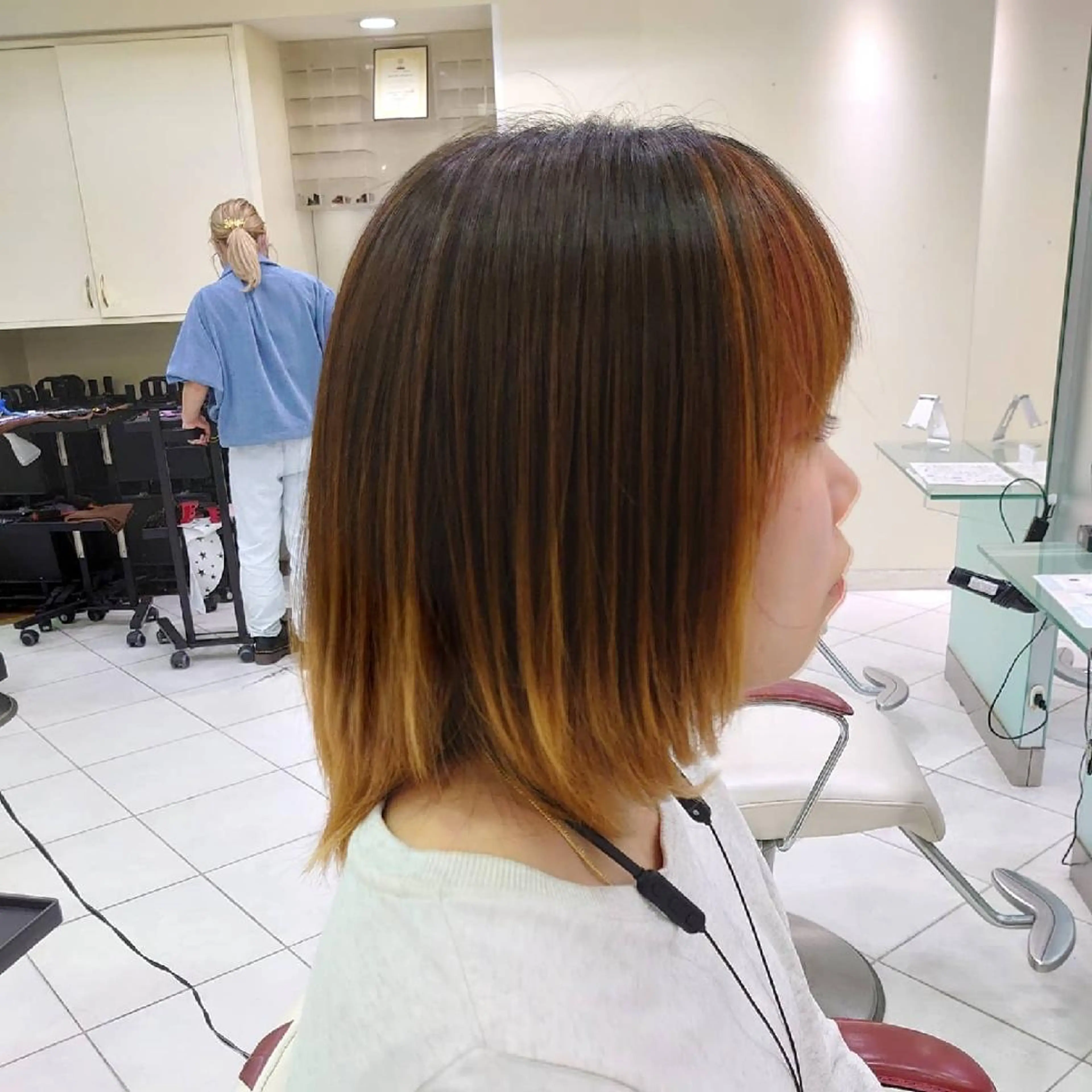 ミディアム ヘアアレンジ レイヤーカット ローレイヤー 🐺一ノ瀬 凌 / デザインウルフ🐺のヘアスタイル