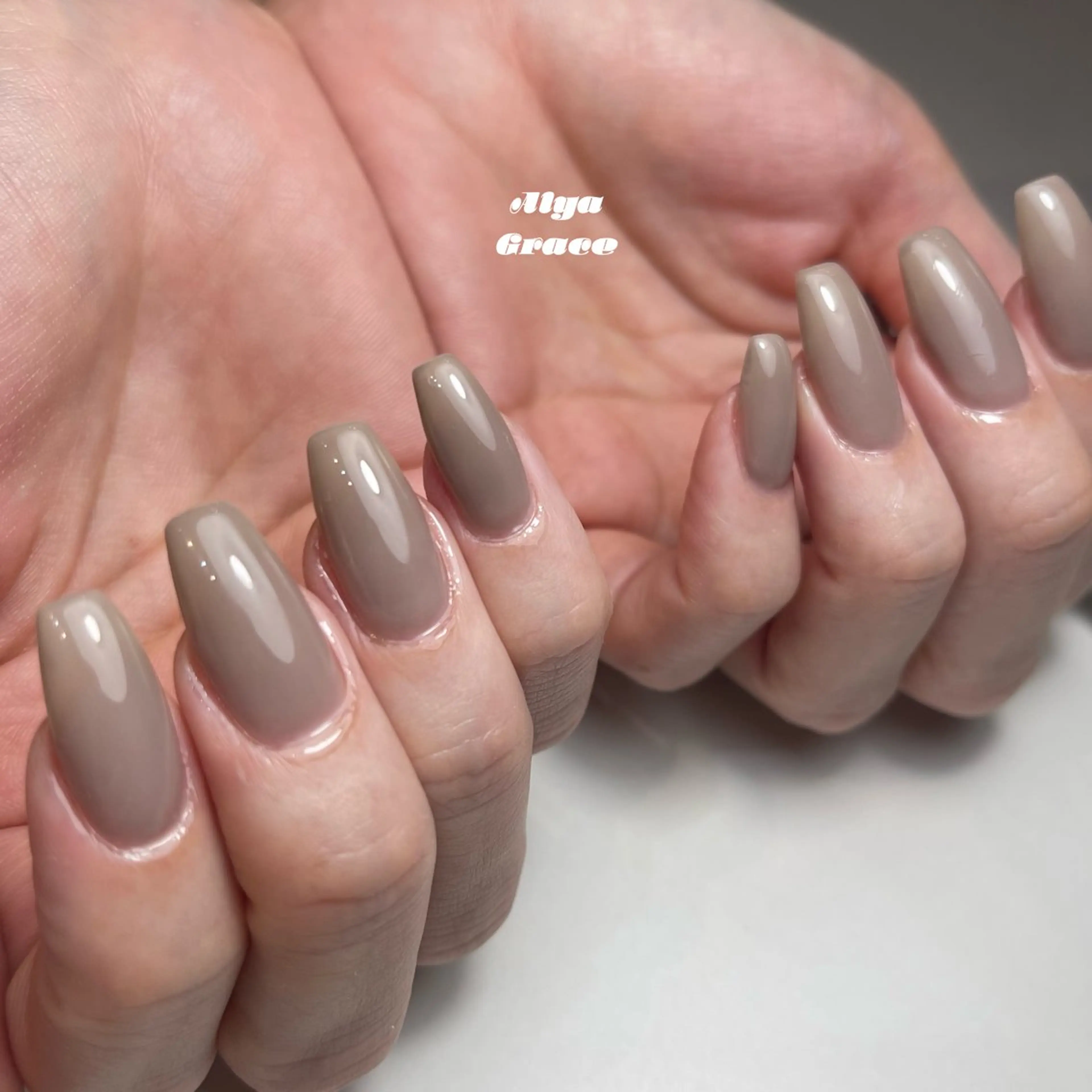 ネイル ハンドネイル alya grace 上野/韓国ネイルのネイルデザイン
