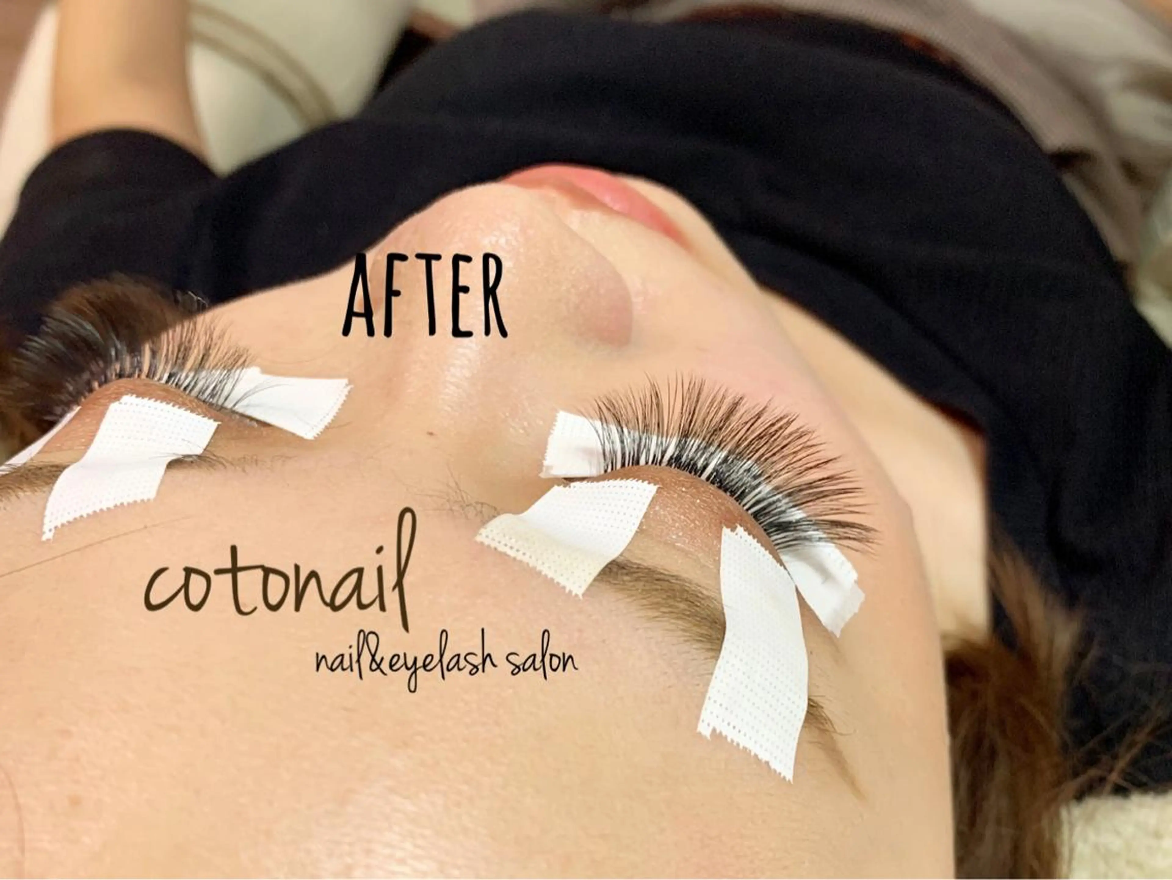 マツエク・マツパ ボリュームラッシュ マツエク ツメトマツゲ .のネイルデザイン