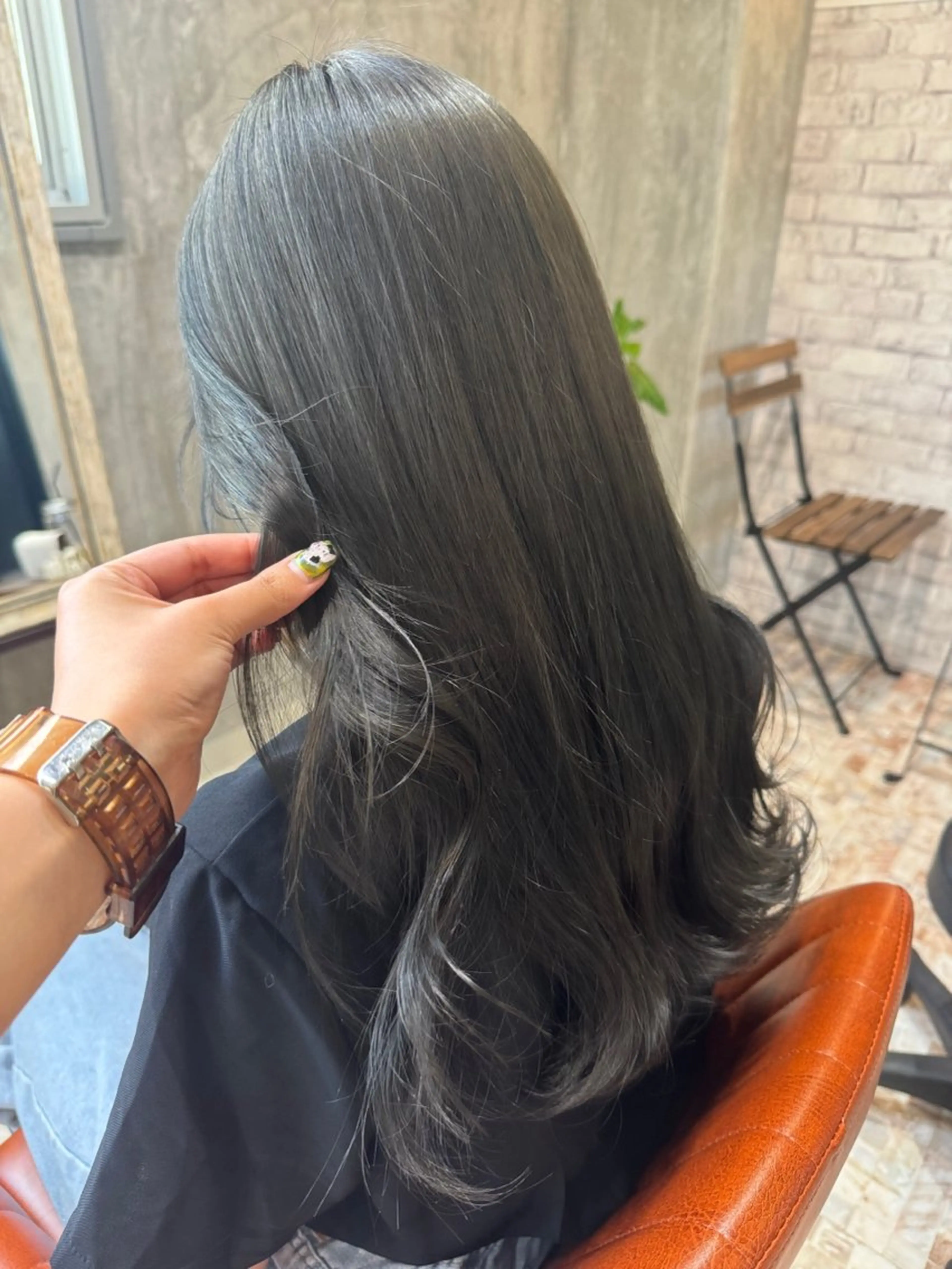 ロング カット ヘアカラー トリートメント botan🦖*･ amiのヘアスタイル