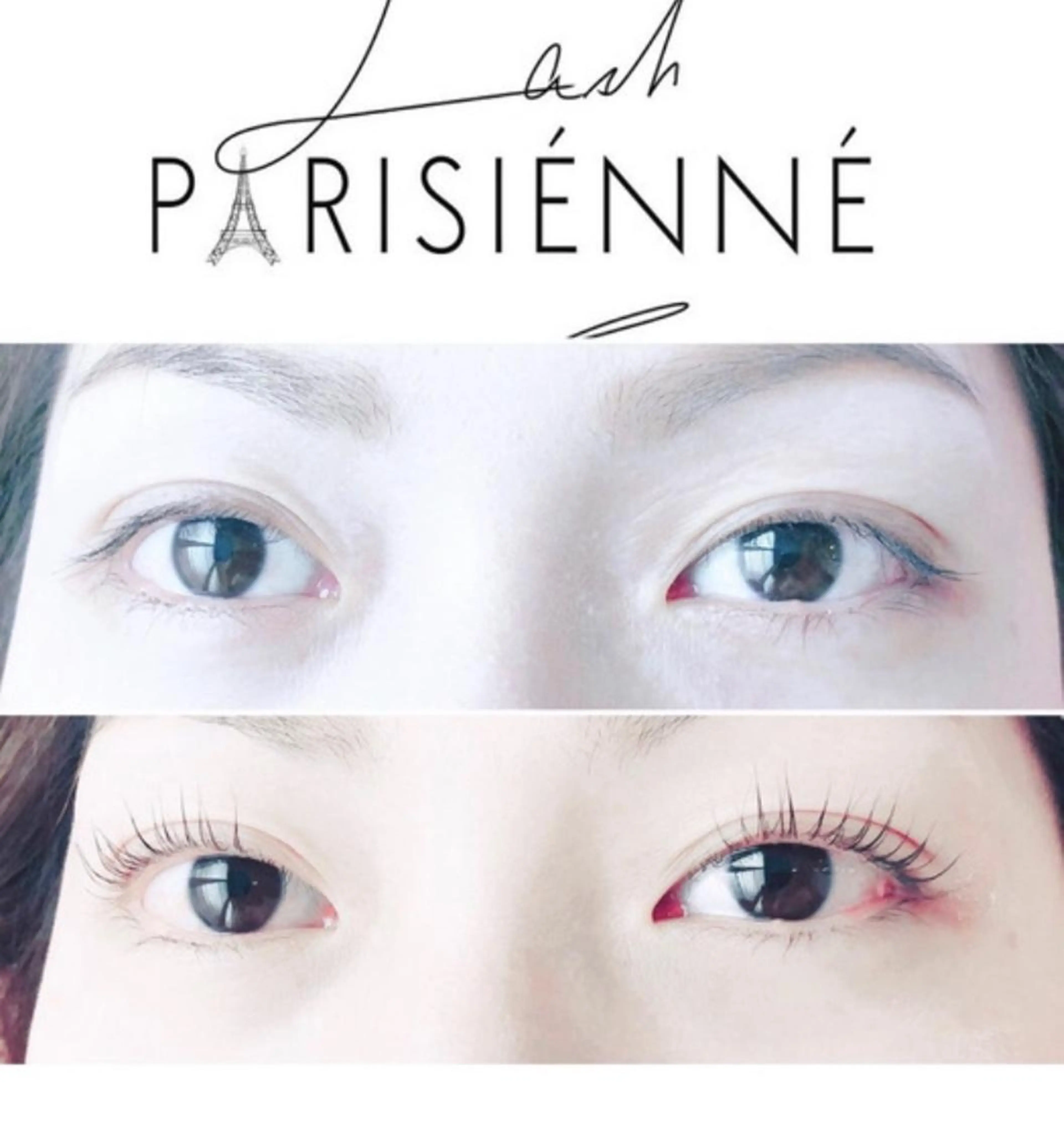 マツエク・マツパ パリジェンヌラッシュリフト FOXY LASH Kikuchiのマツエク・マツパデザイン