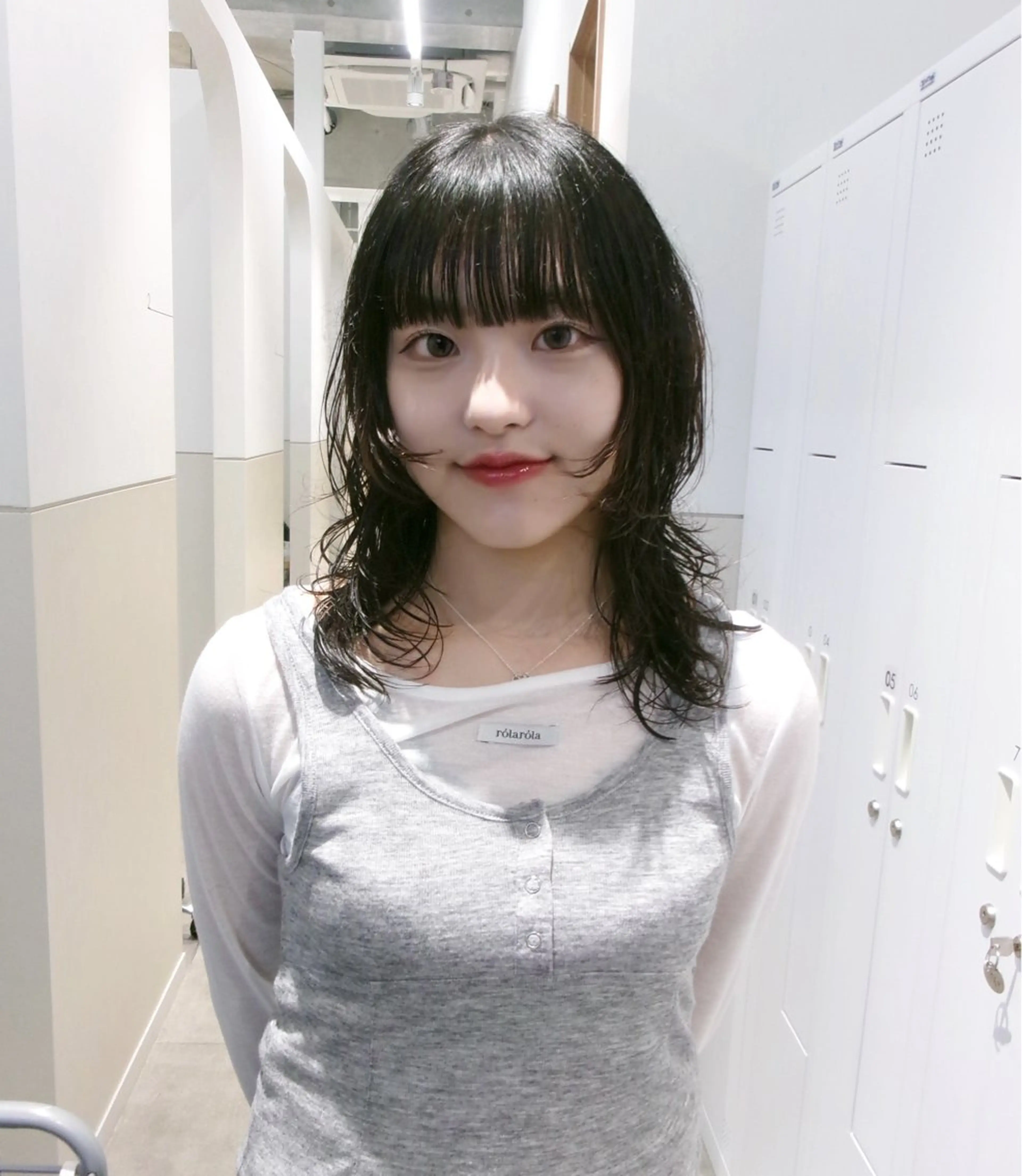 ミディアム パーマ ミディアムレイヤー ミディアムパーマ レイヤーカット カット パーマ ✂︎ウルフカット /レイヤーカット✂︎のヘアスタイル