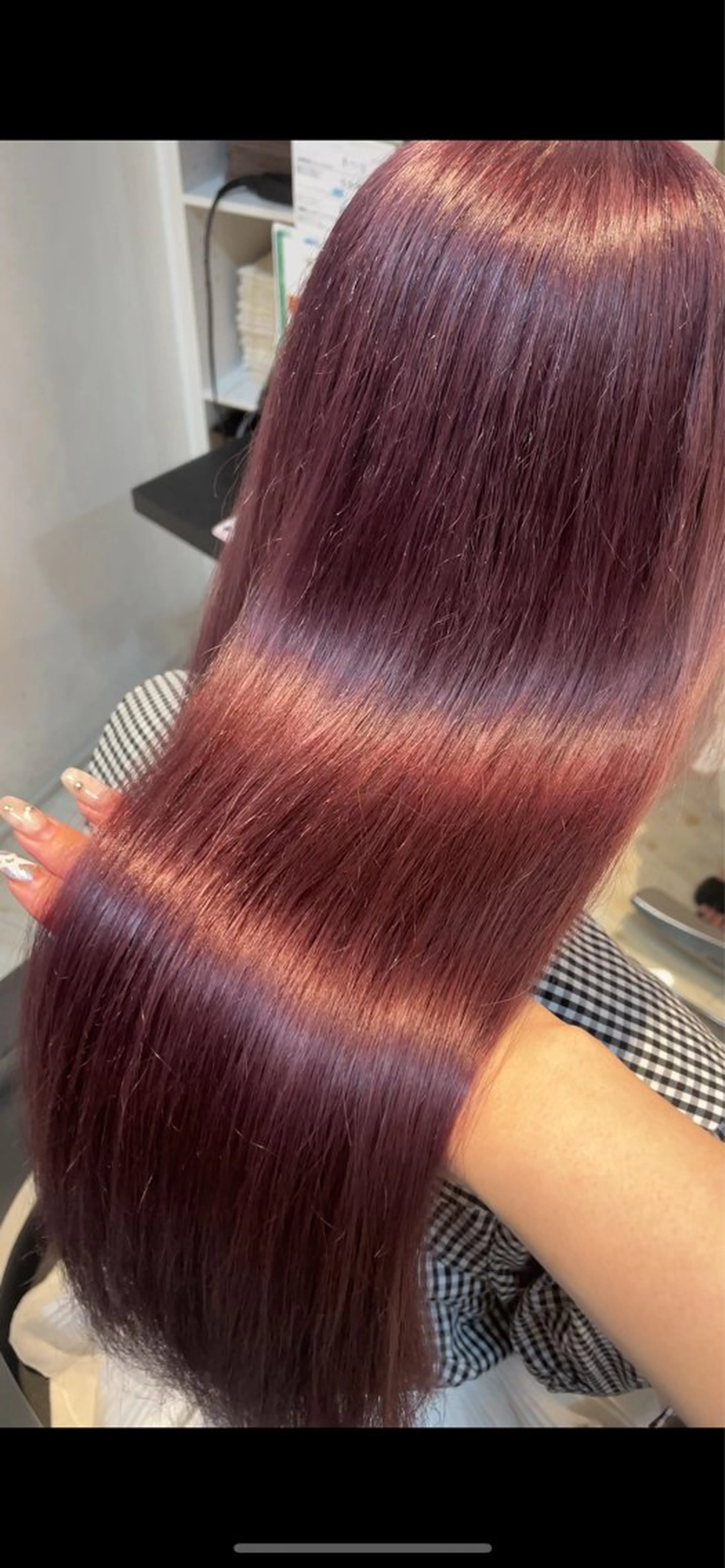 ロング カラー ラベンダーカラー ピンクカラー ピンクラベンダー ブリーチ/髪質改善/ 透明感カラー/暖色のヘアスタイル