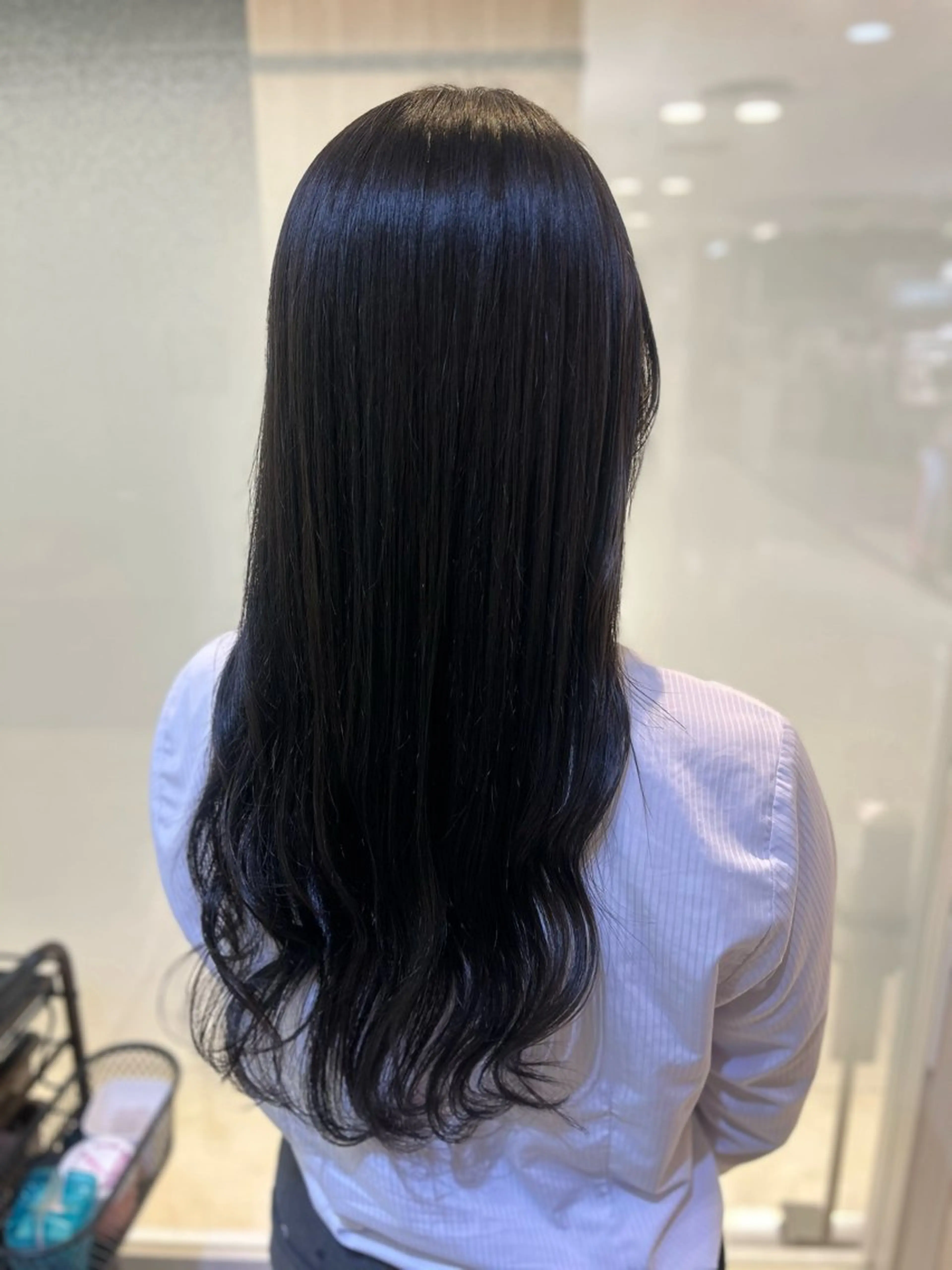 ロング カラー カット ヘアカラー トリートメント 艶質改善/縮毛矯正 ササキナツミのヘアスタイル