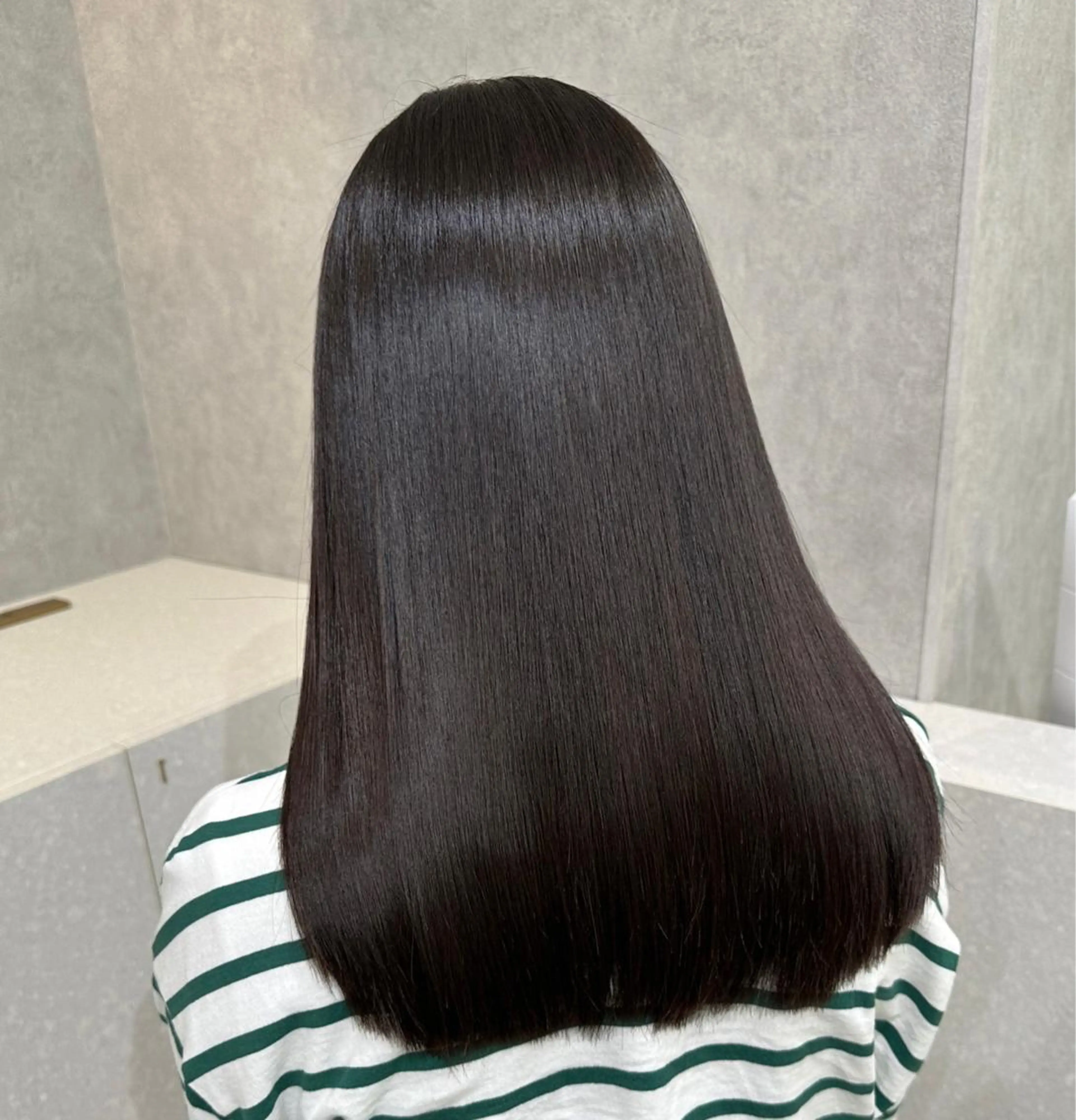セミロング カラー Color🩵 みゆう/インナーのヘアスタイル