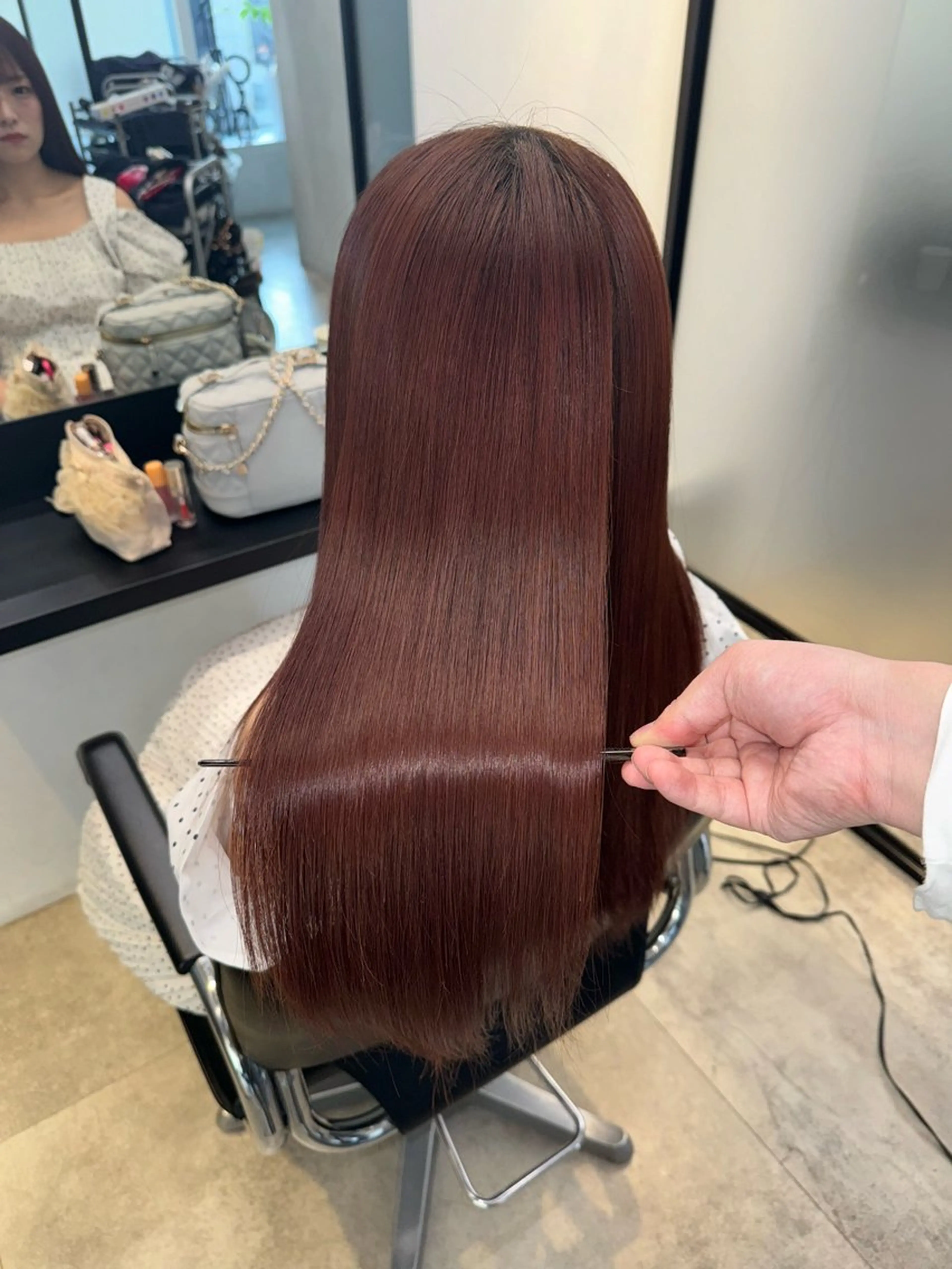 セミロング トリートメント ヘアセット 髪質改善/艶髪 🫧佐藤景流🫧のヘアスタイル