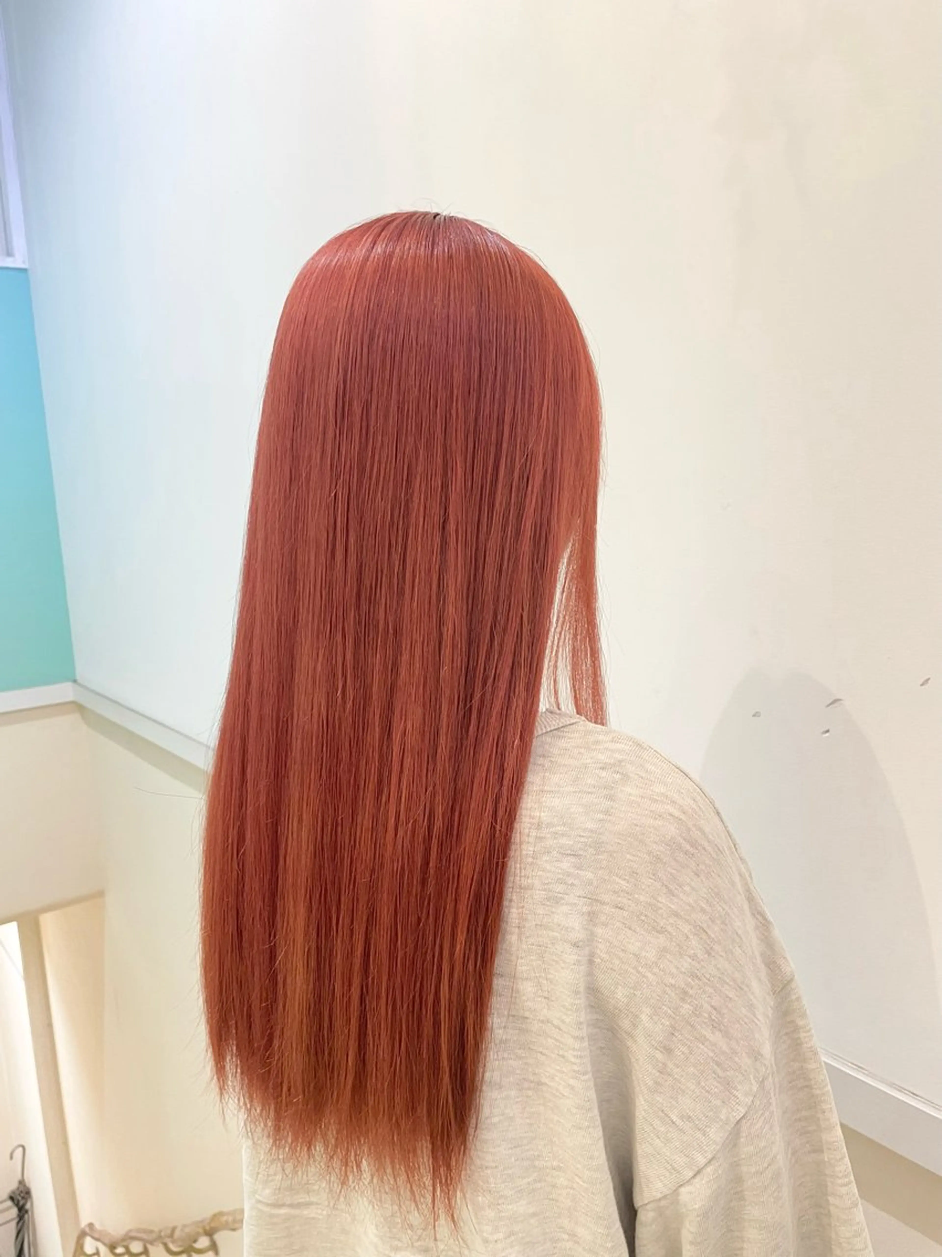 ロング カラー ヘアカラー トリートメント 髪質改善カラー🤍 エクステ✨君島由実子のヘアスタイル