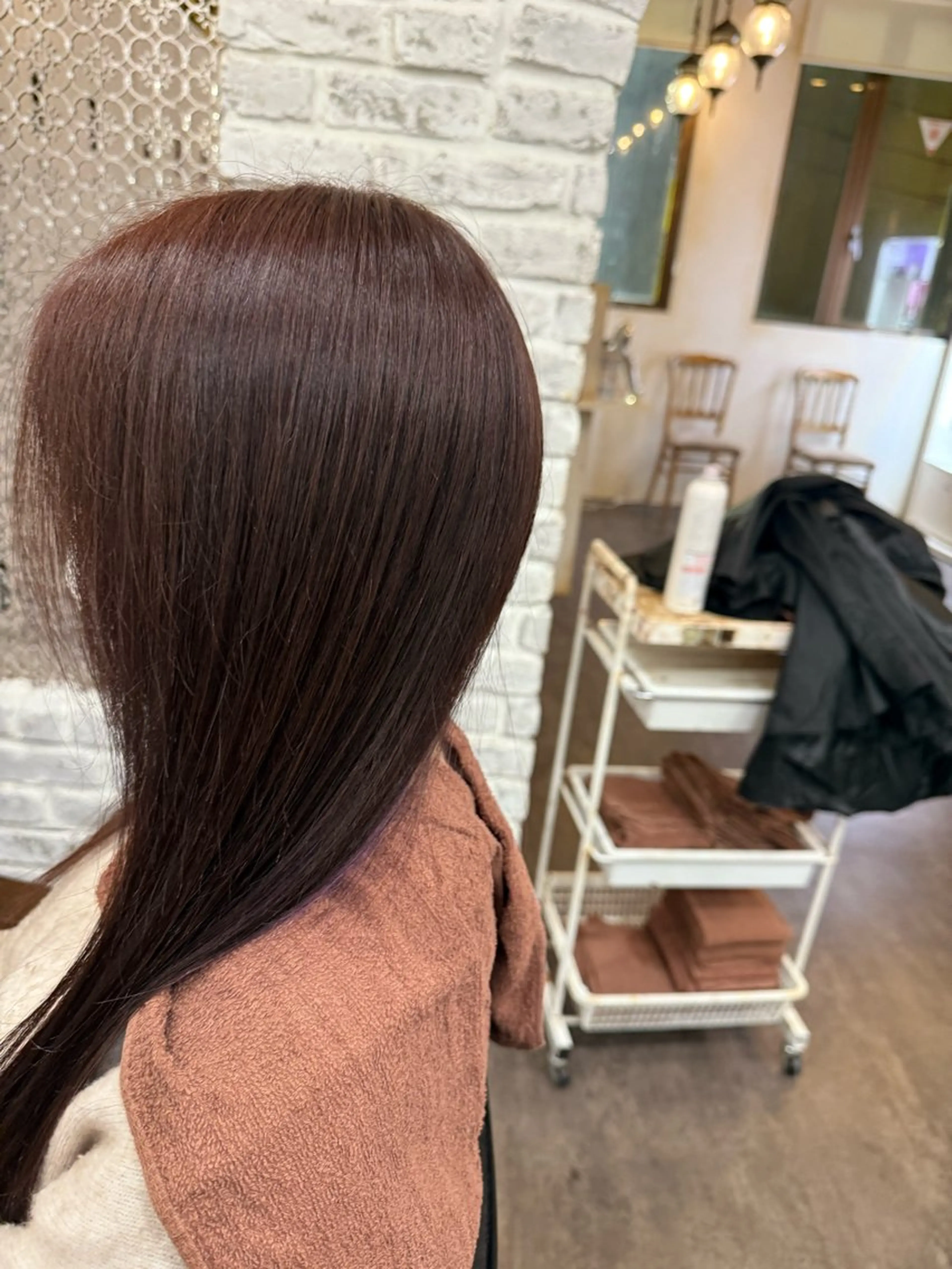 ロング カラー ラベンダーカラー ピンクカラー ちゅる髪✨派手髪💖 ren💕のヘアスタイル