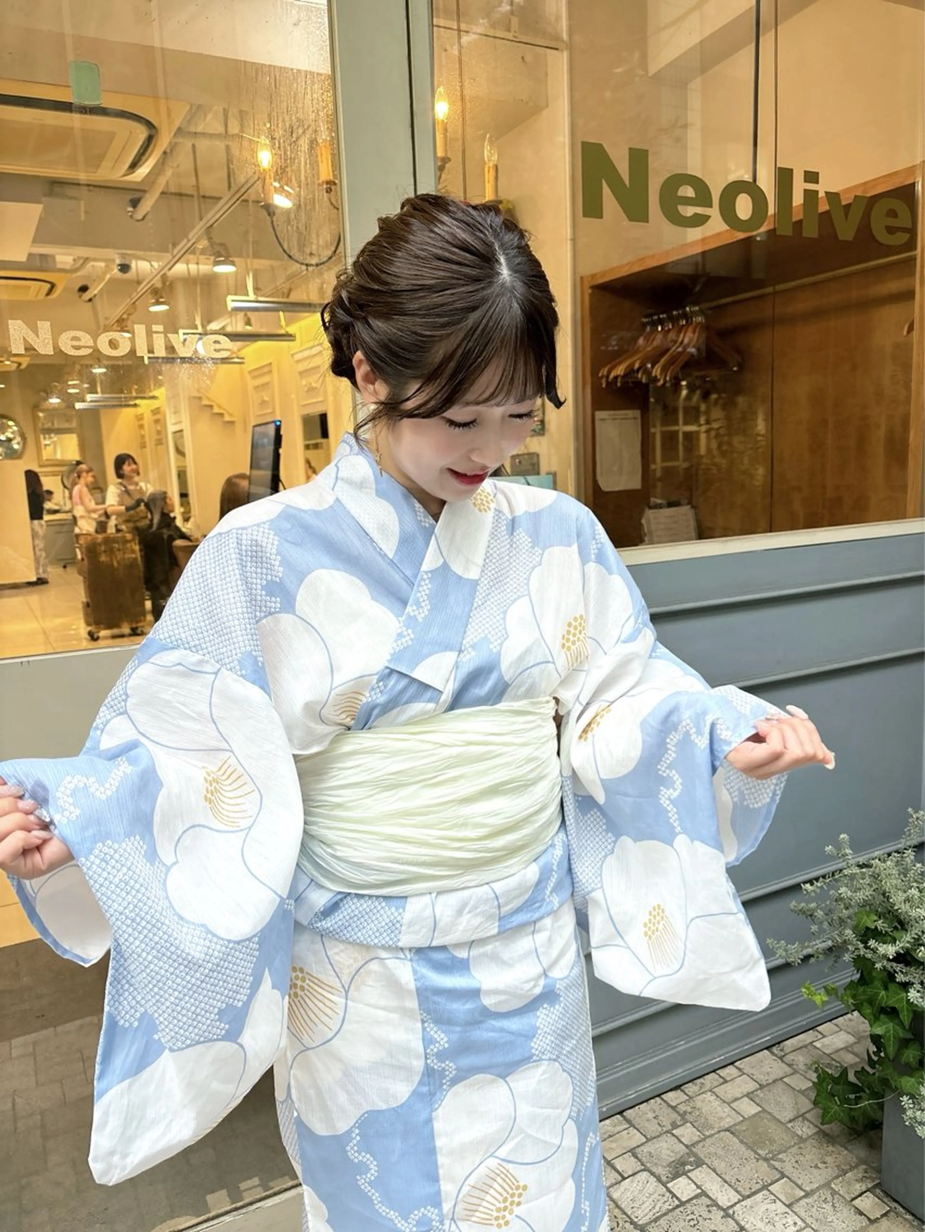 【夏限定】浴衣着付け＋ヘアセット👘の写真