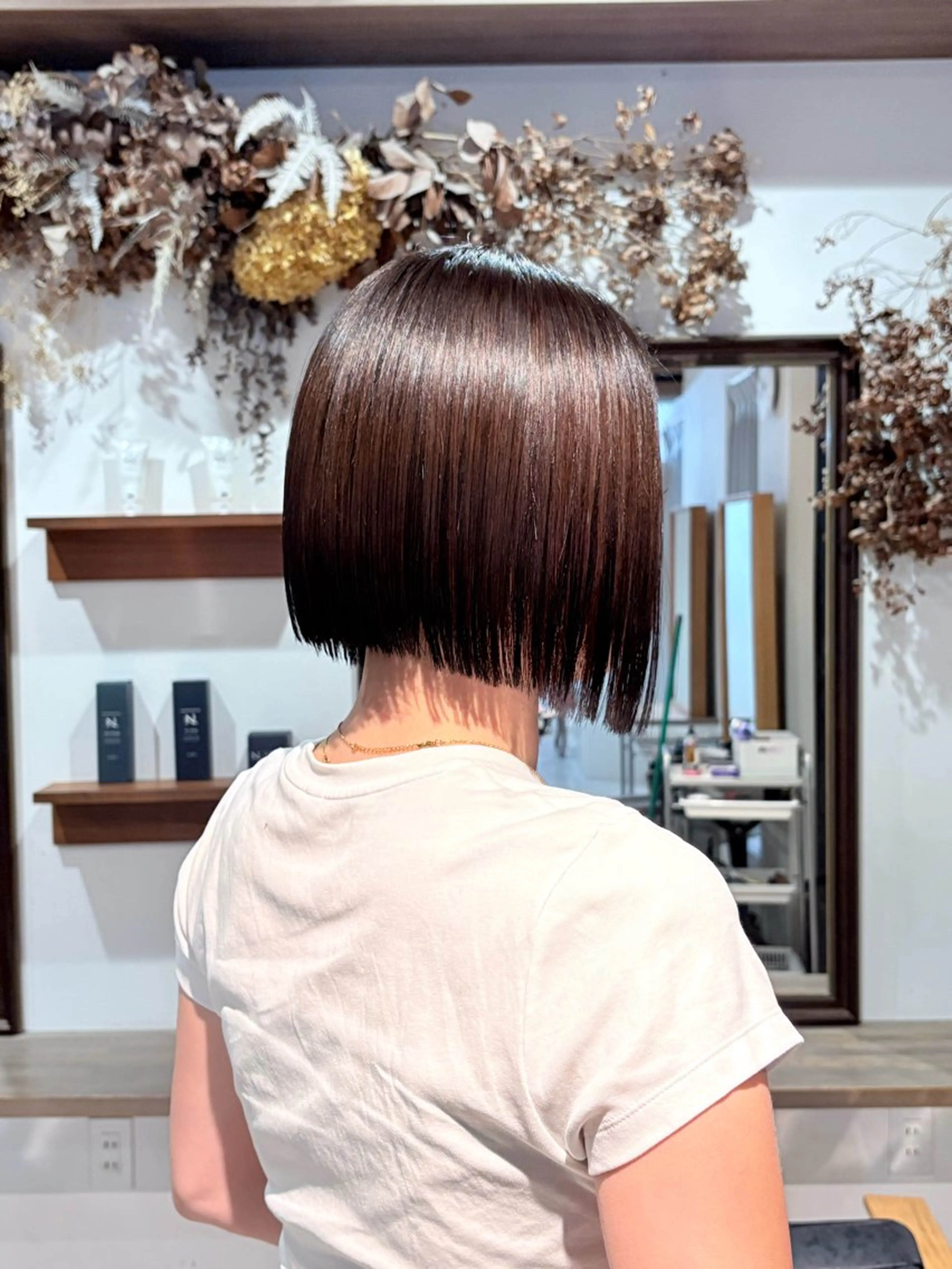 NOEイチオシ🌟ボブ×縮毛矯正で毎日ラクに！の写真