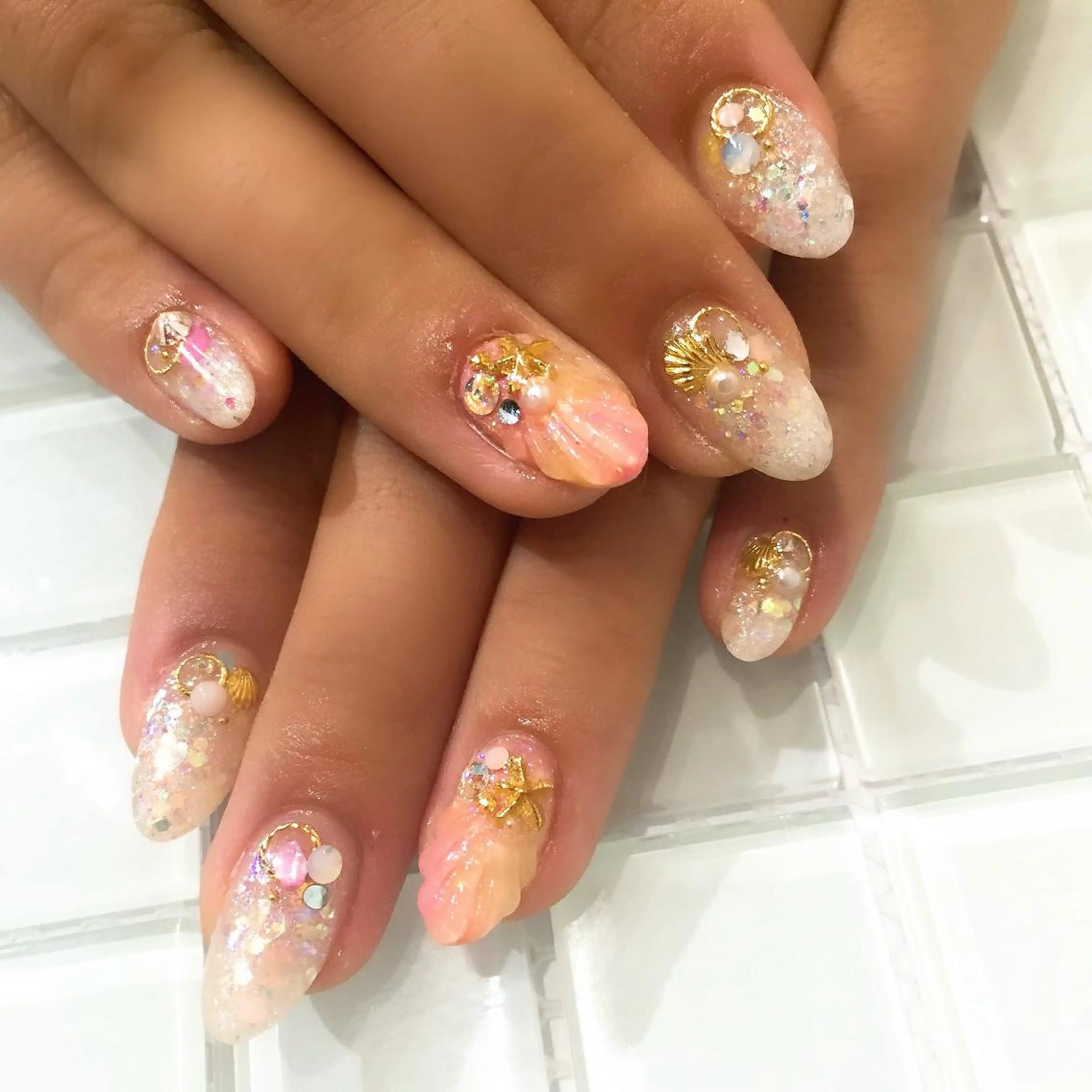 ネイル ESPERANZA NAIL所属・SASAKI NOZOMIのネイルデザイン