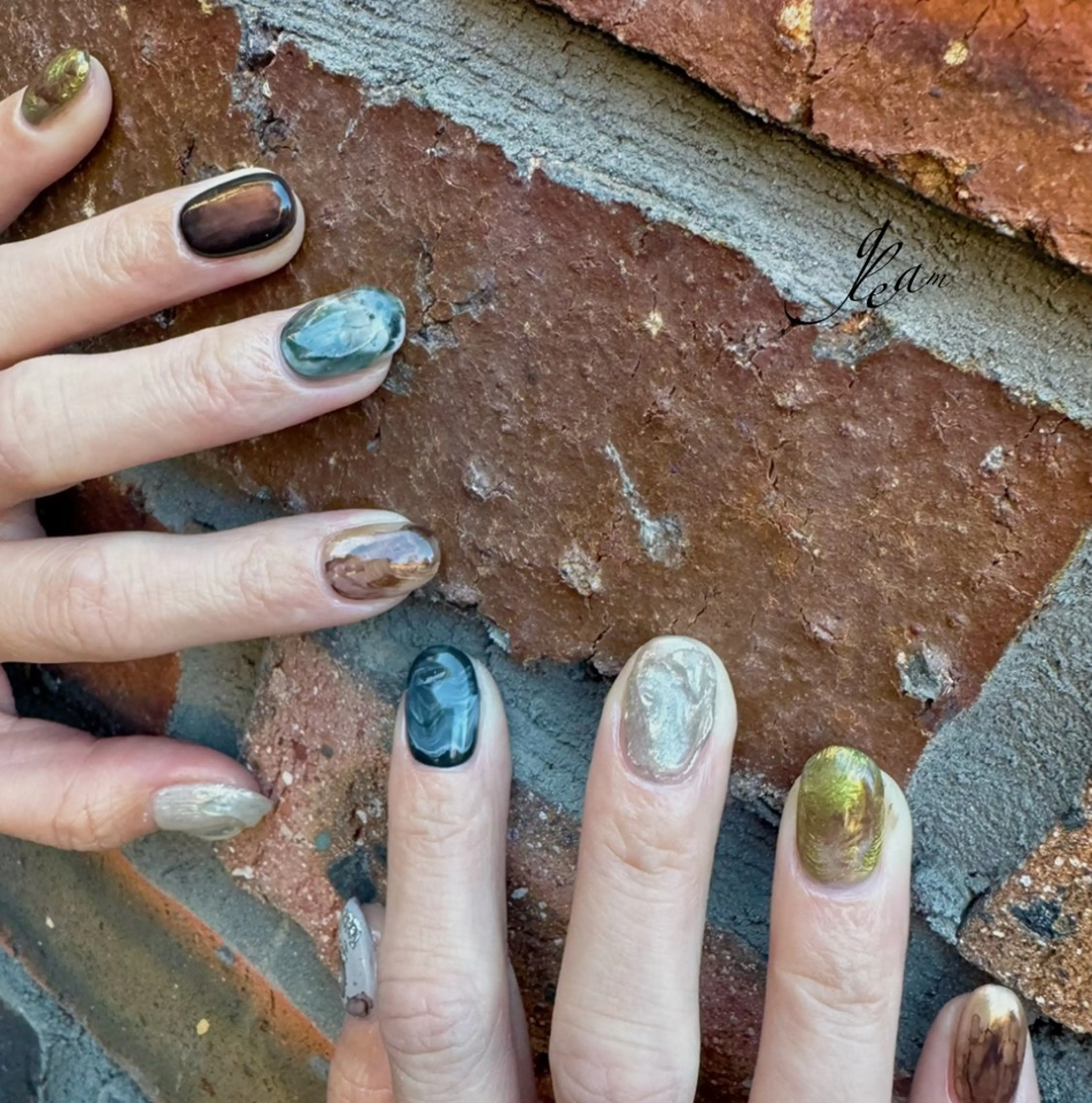 ネイル ハンドネイル gleam所属・gleam✴︎ sayakaのネイルデザイン