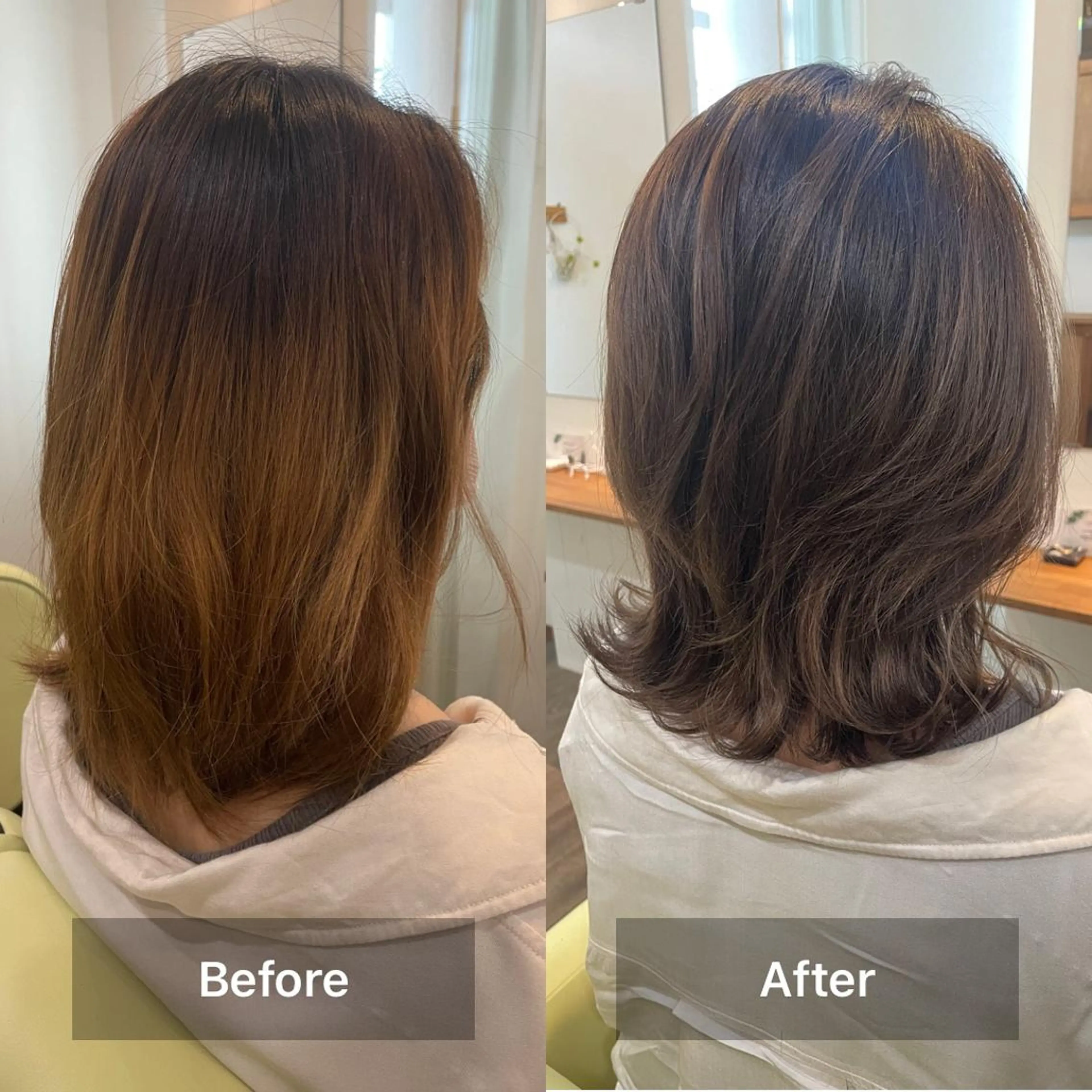 セミロング 竹廣 春奈のヘアスタイル