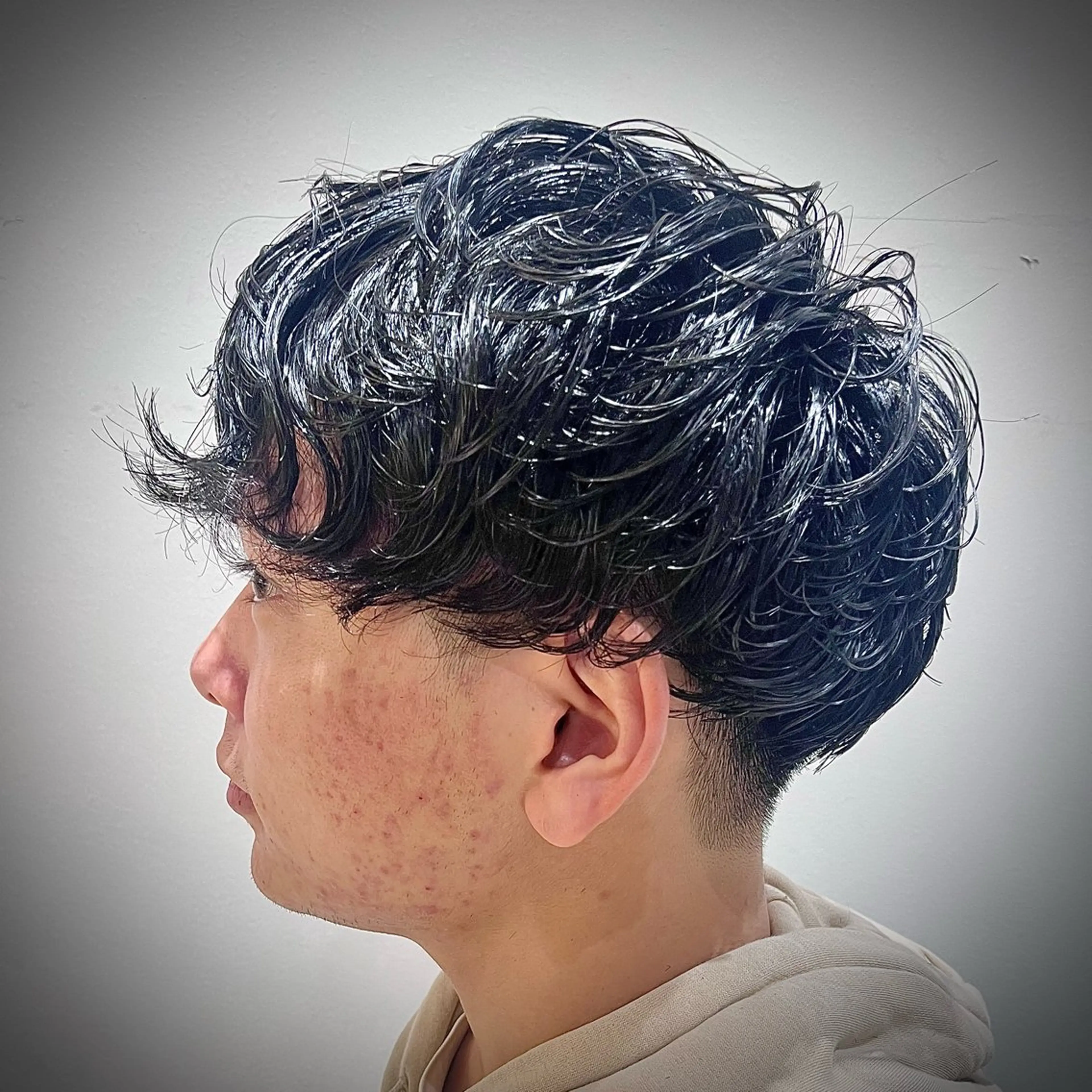 パーマ メンズ メンズパーマ カット パーマ 🟦メンズ特化🟦 たかしま　あさひのヘアスタイル