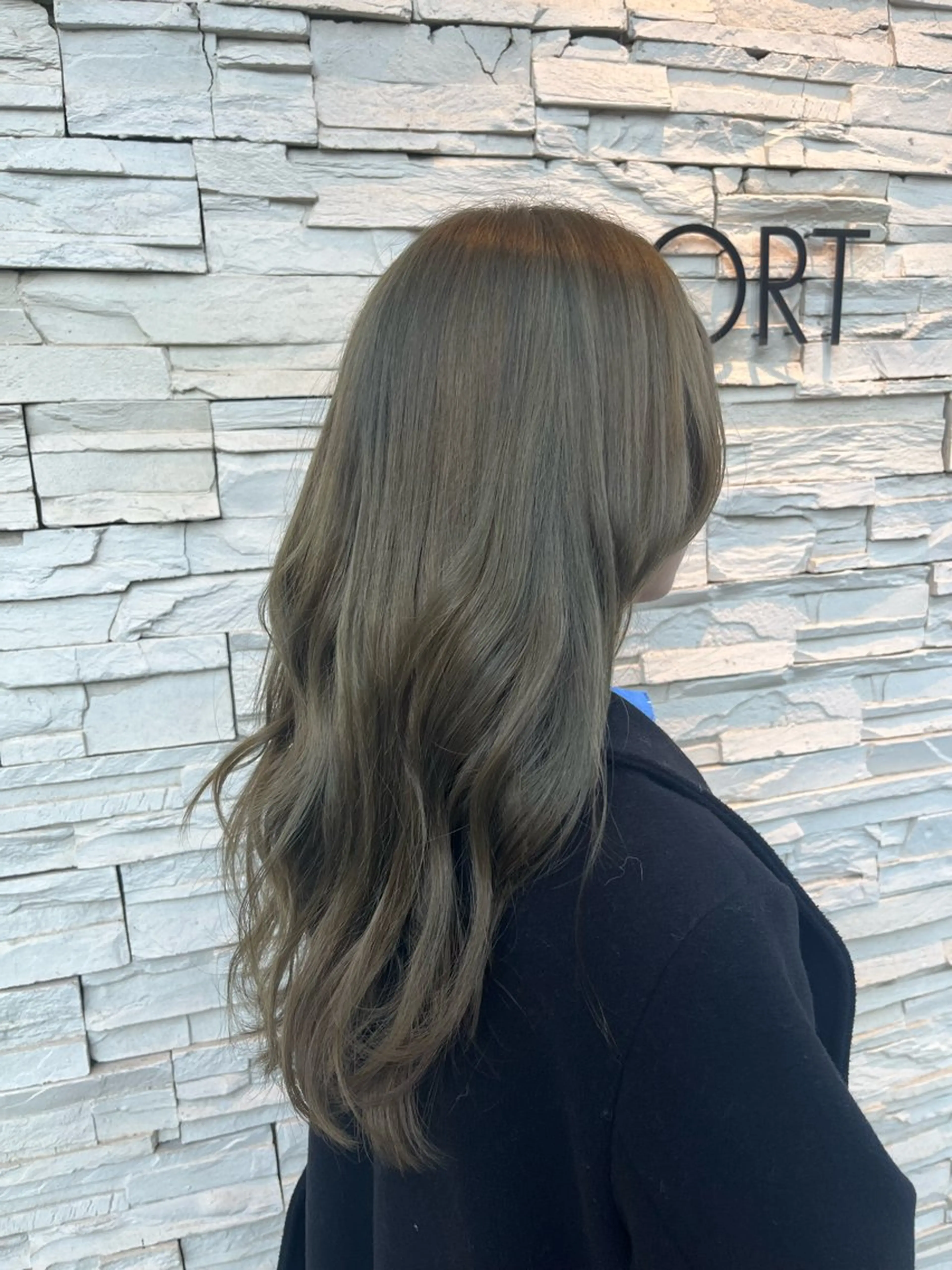 ロング カラー ヘアカラー たかしま あさひのヘアスタイル