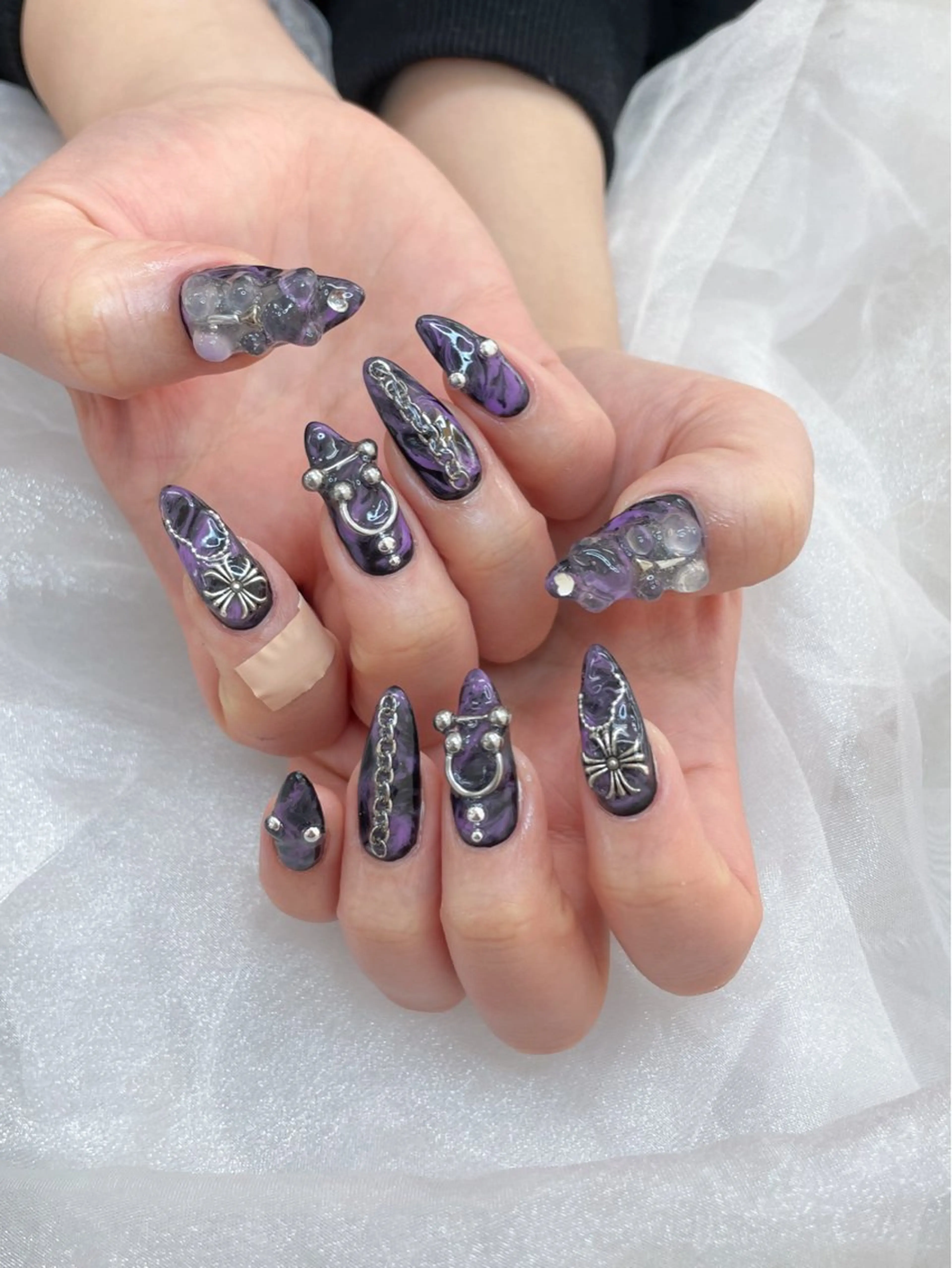 ネイル ハンドネイル 五十嵐 美智のネイルデザイン