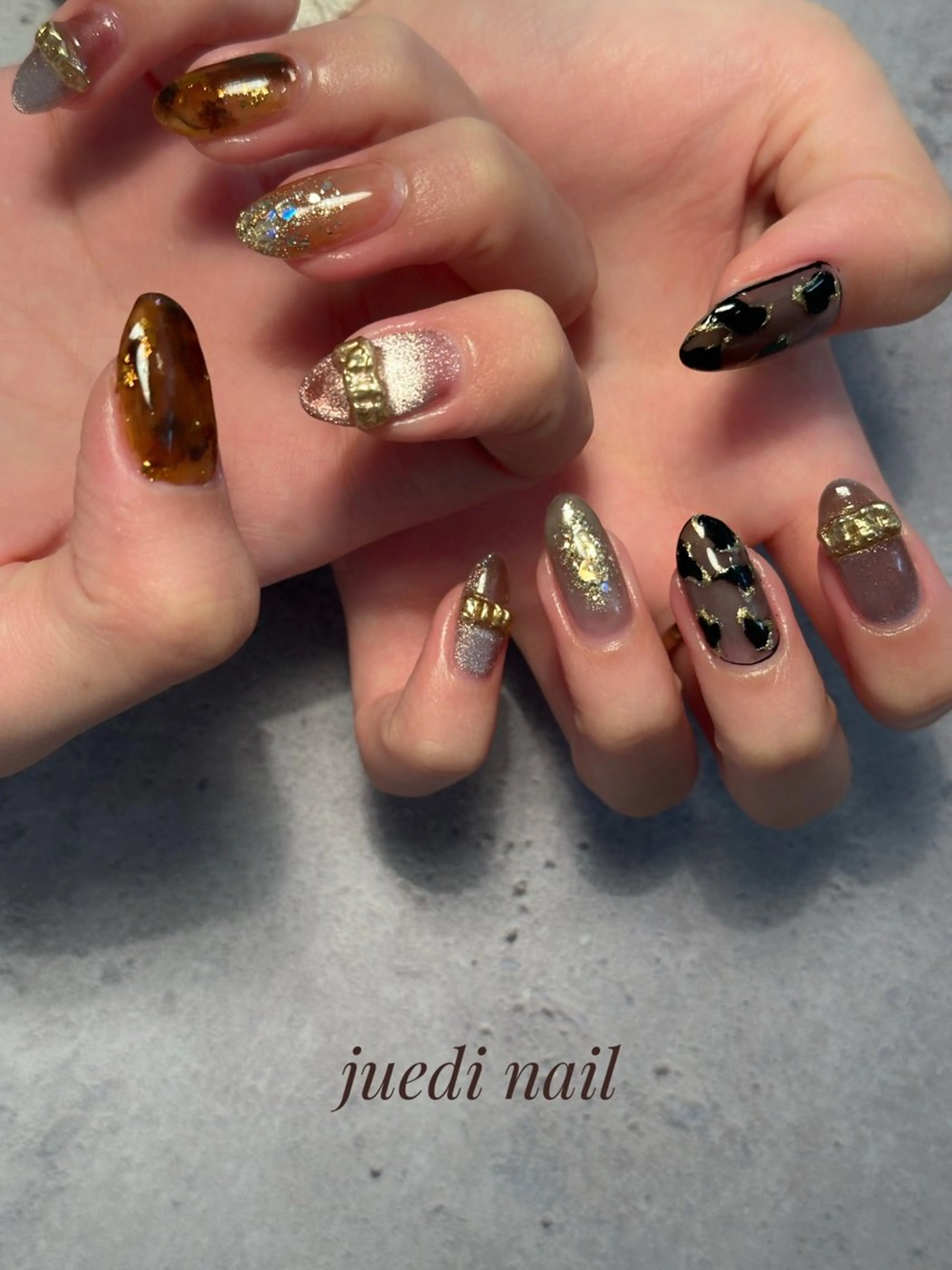 ネイル juedi nail(木曜日のネイル)所属・juedi nail KAORINのネイルデザイン