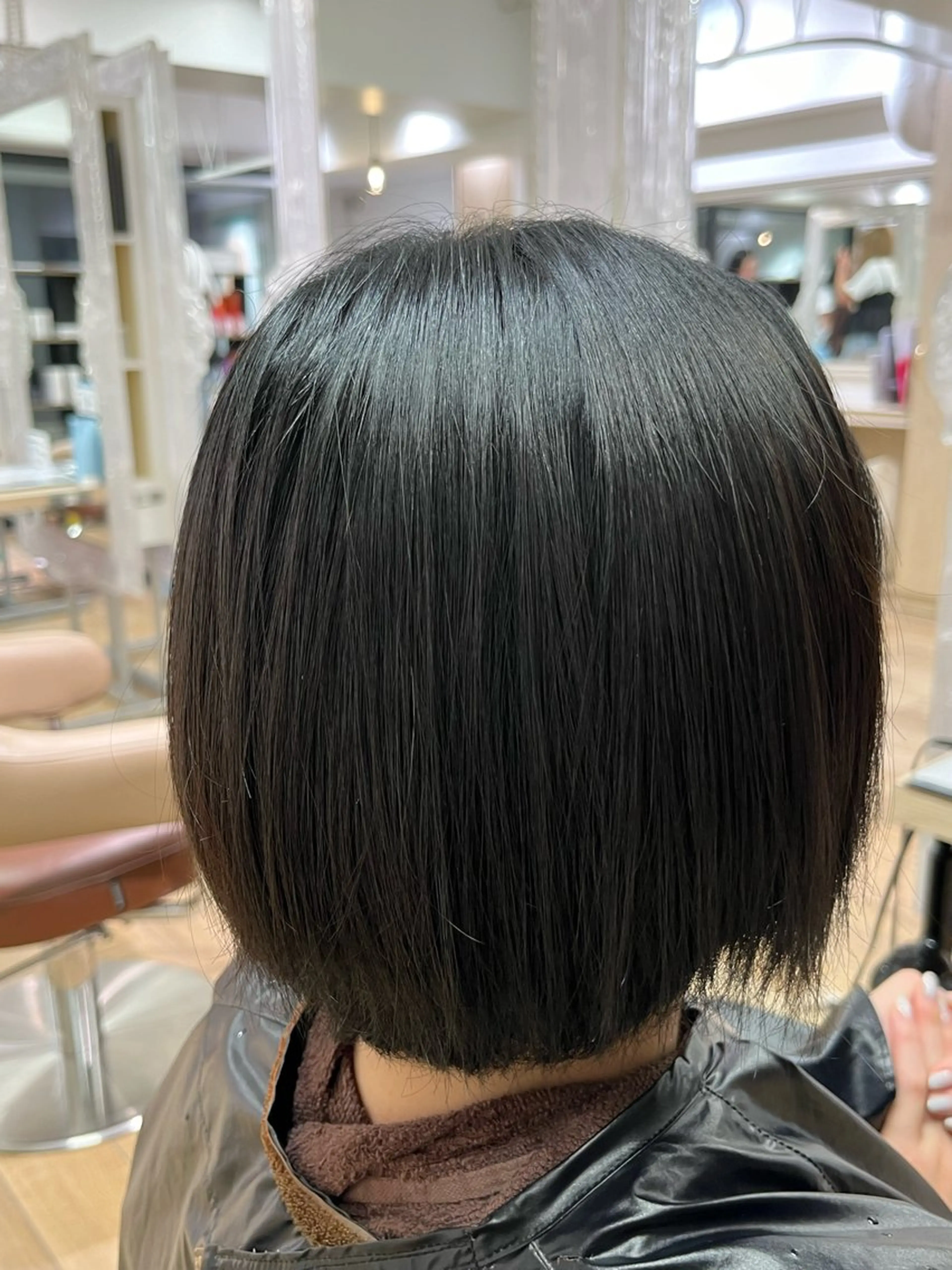 ミディアム カラー ヘアカラー 稲垣 舜典のヘアスタイル