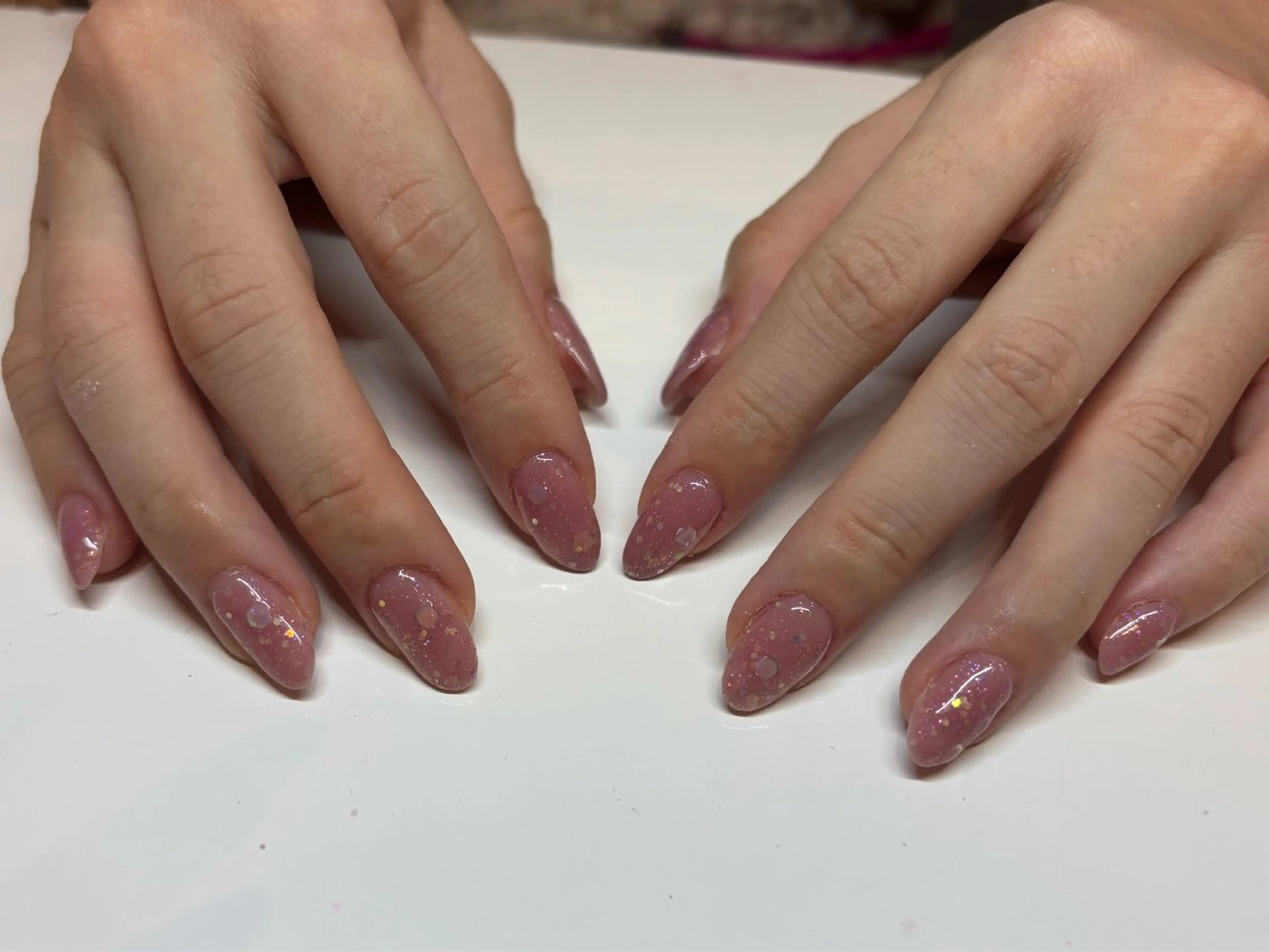 ネイル ワンカラーネイル Lucy's Eyelash & Nail 小倉店所属・t. suzuのネイルデザイン