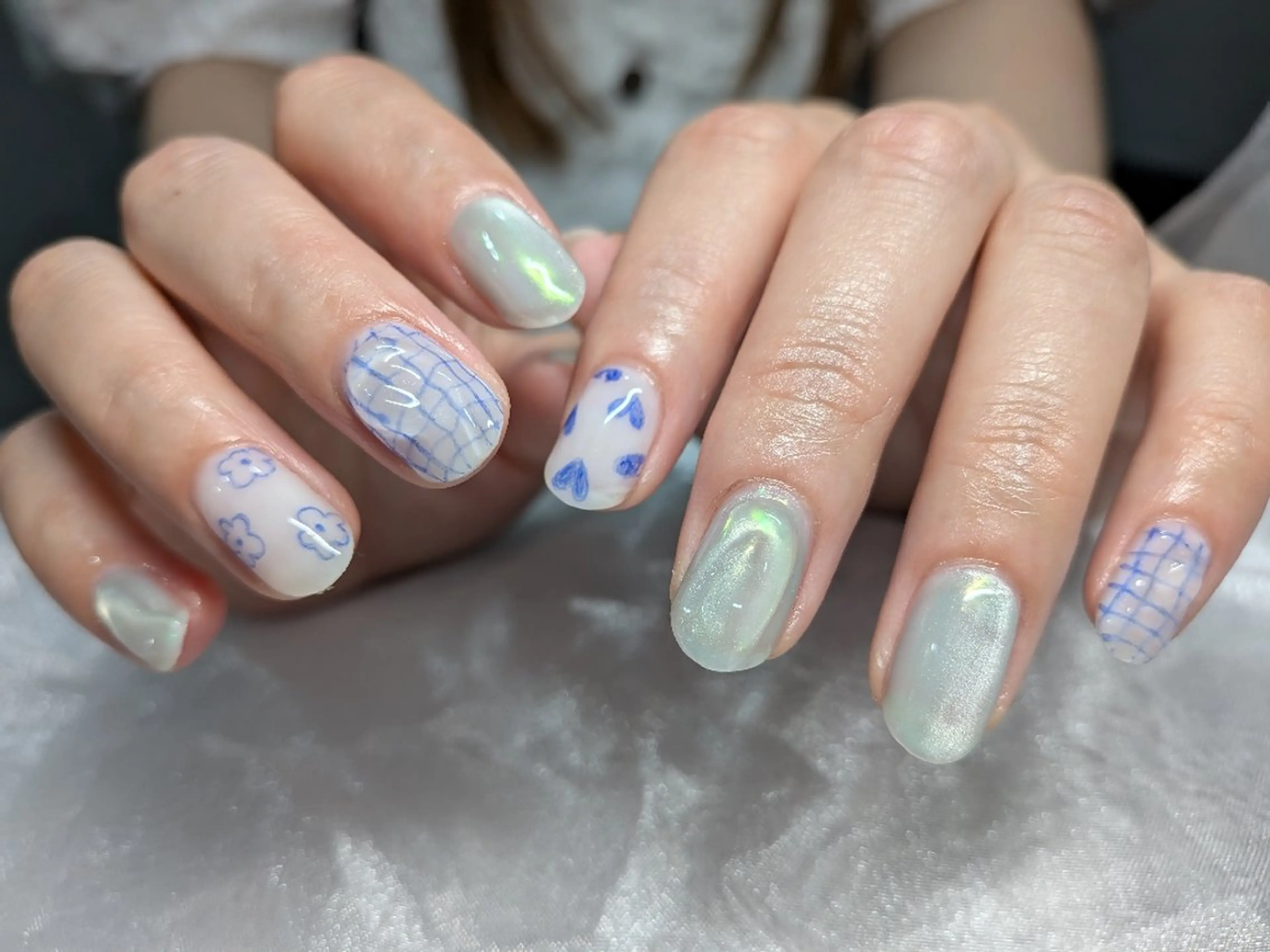 ショート ハンドネイル salon  Liange所属・La maharo YUのネイルデザイン