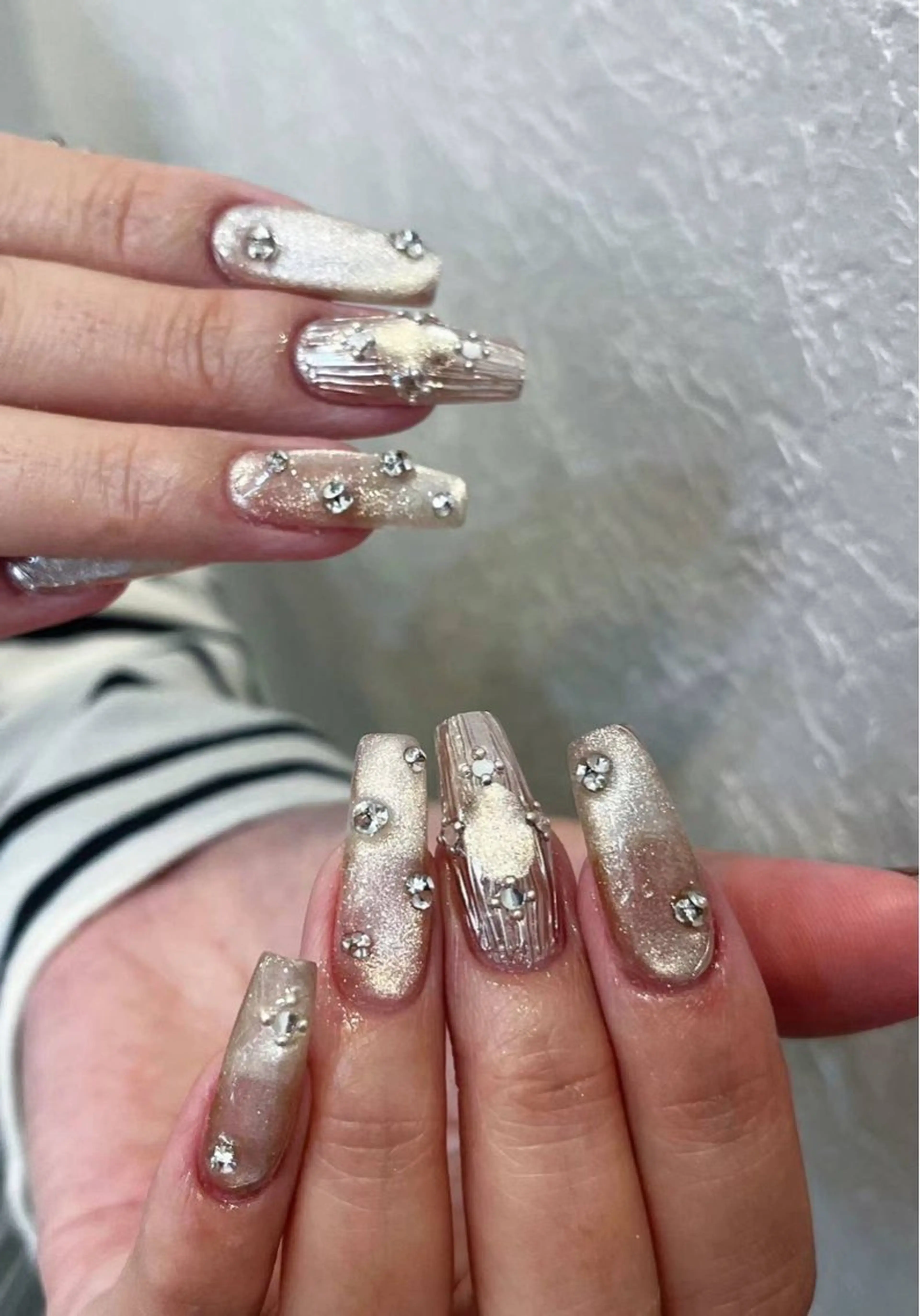 ネイル アートネイル フラワーネイル フットネイル ジェルネイル マグネットネイル Babarla Nailのネイルデザイン