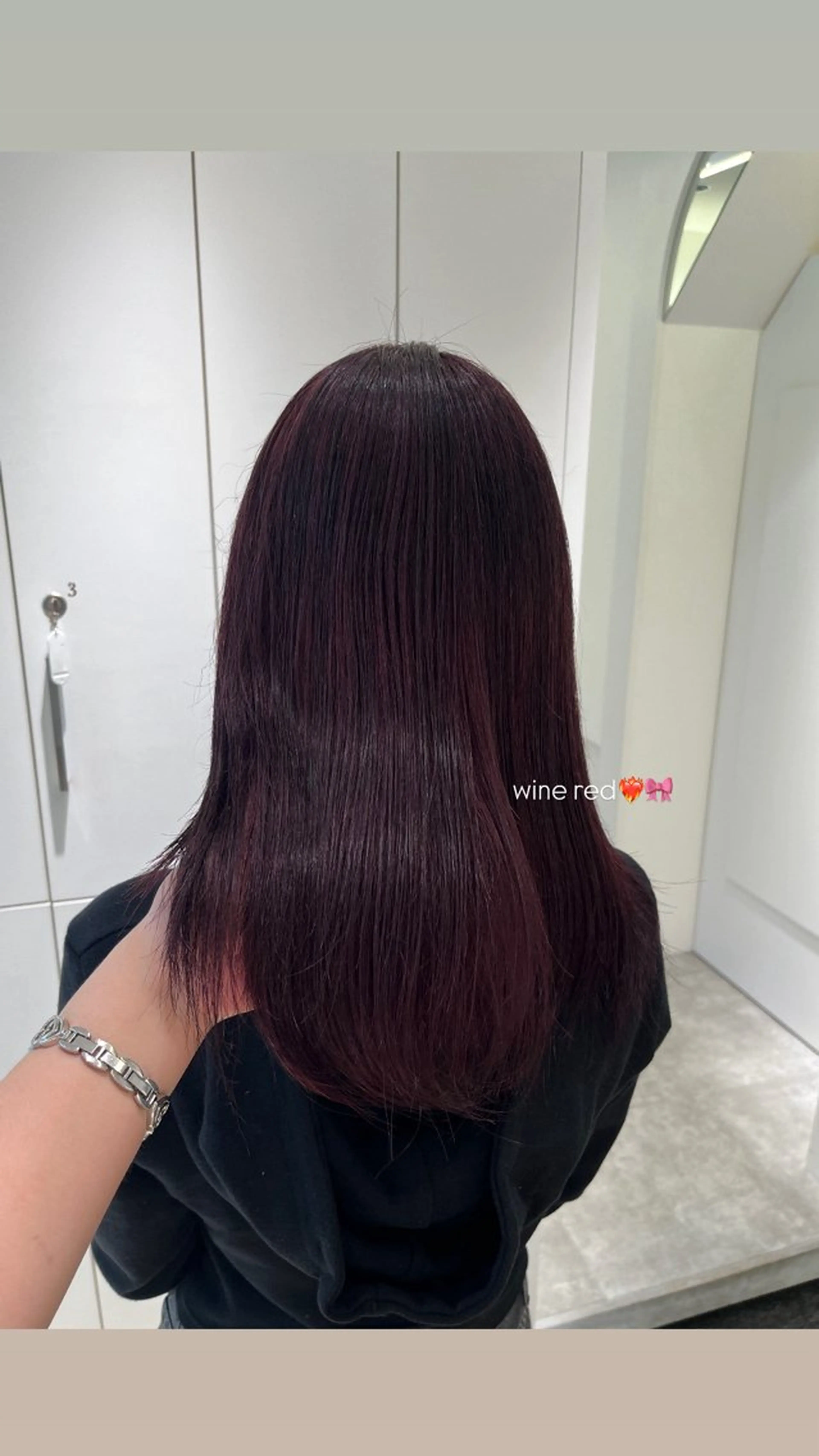 セミロング カラー ヘアカラー ParveMix 🌝🫧山本 玲南のヘアスタイル