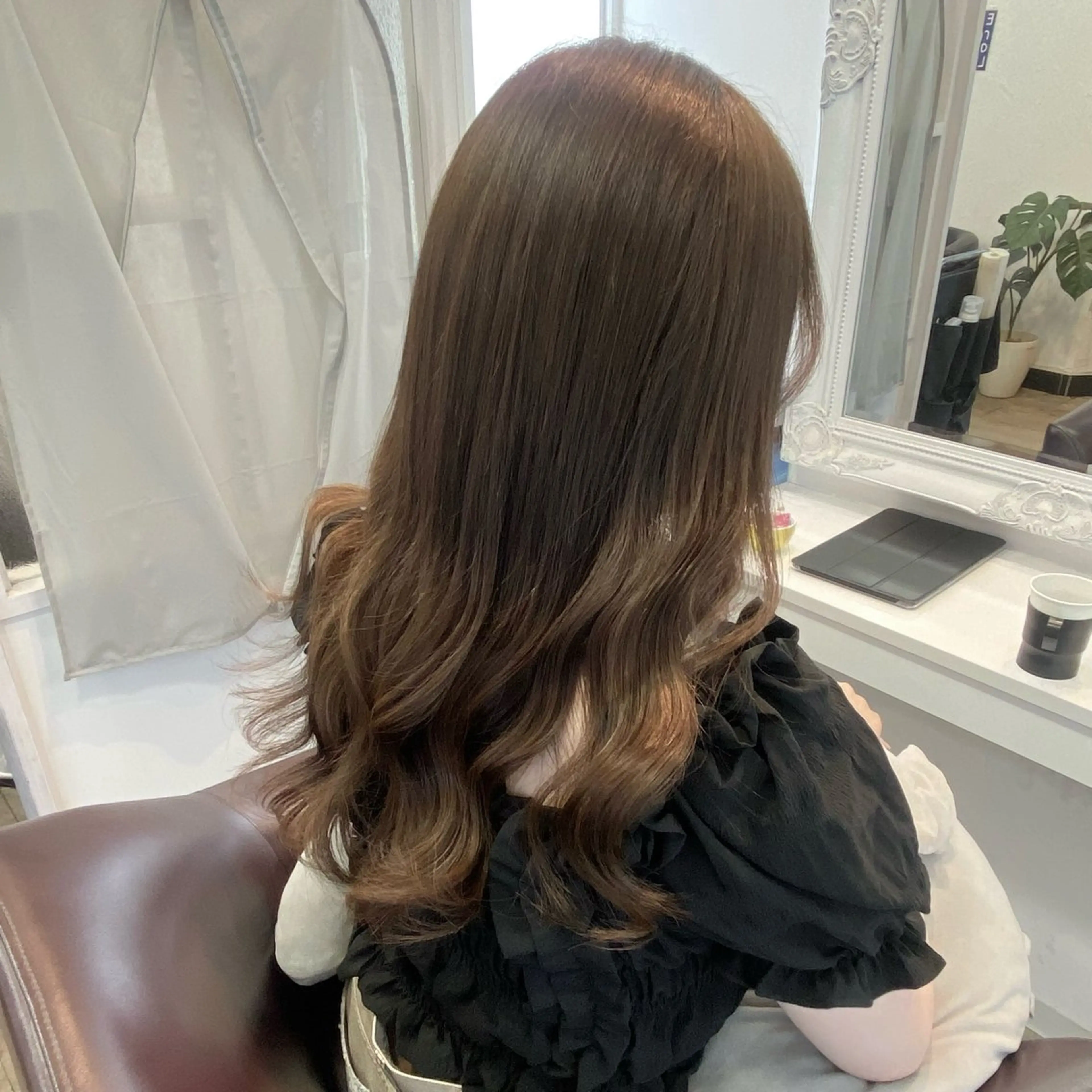 ロング カラー ベージュカラー ブリーチ 透明感カラー ブリーチなしカラー ヘアカラー 山口 沙織 /大森🪞🎀のヘアスタイル