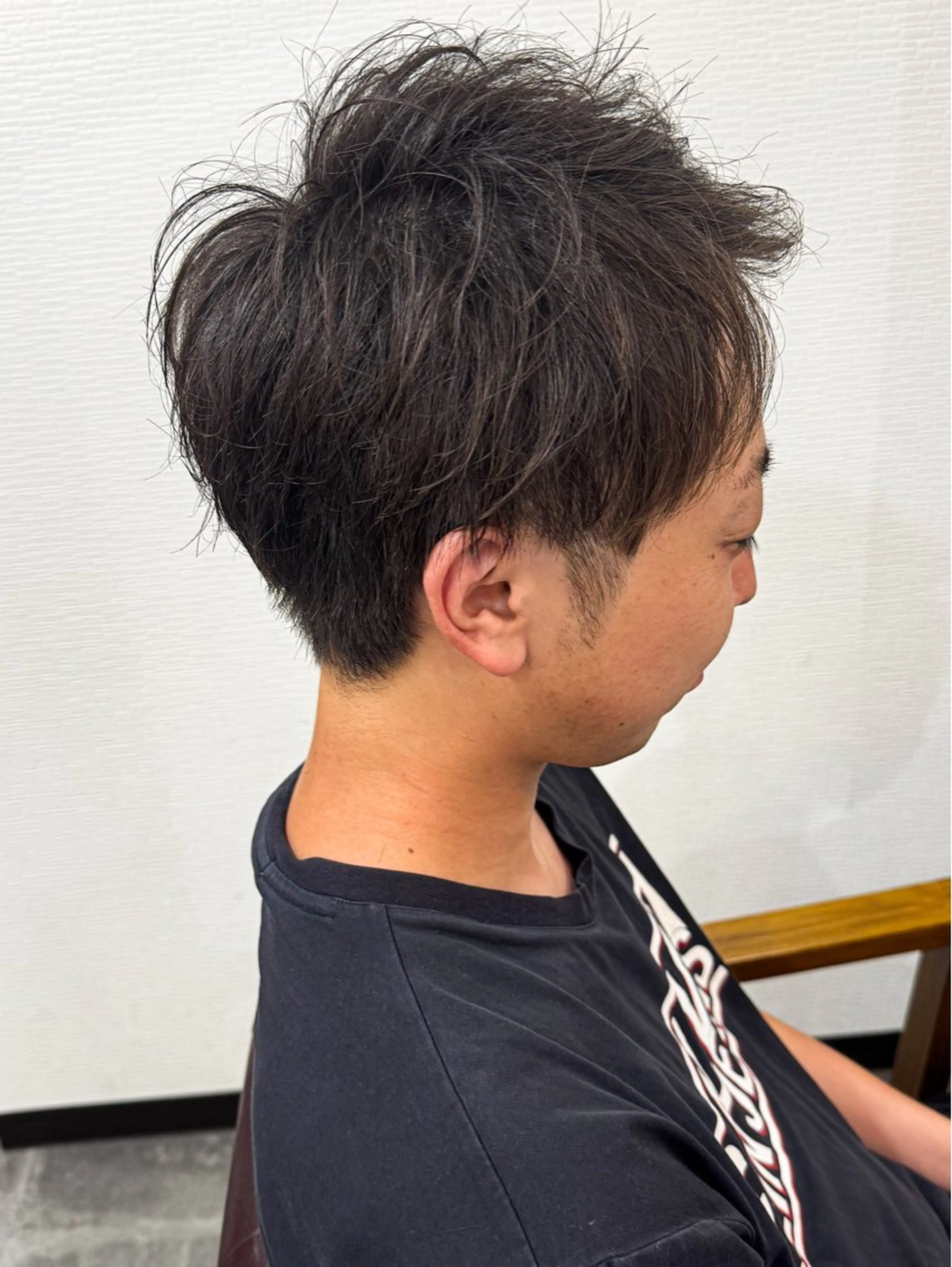 ショート パーマ メンズ カット amule hair ✂️山本　丈則✂️のヘアスタイル