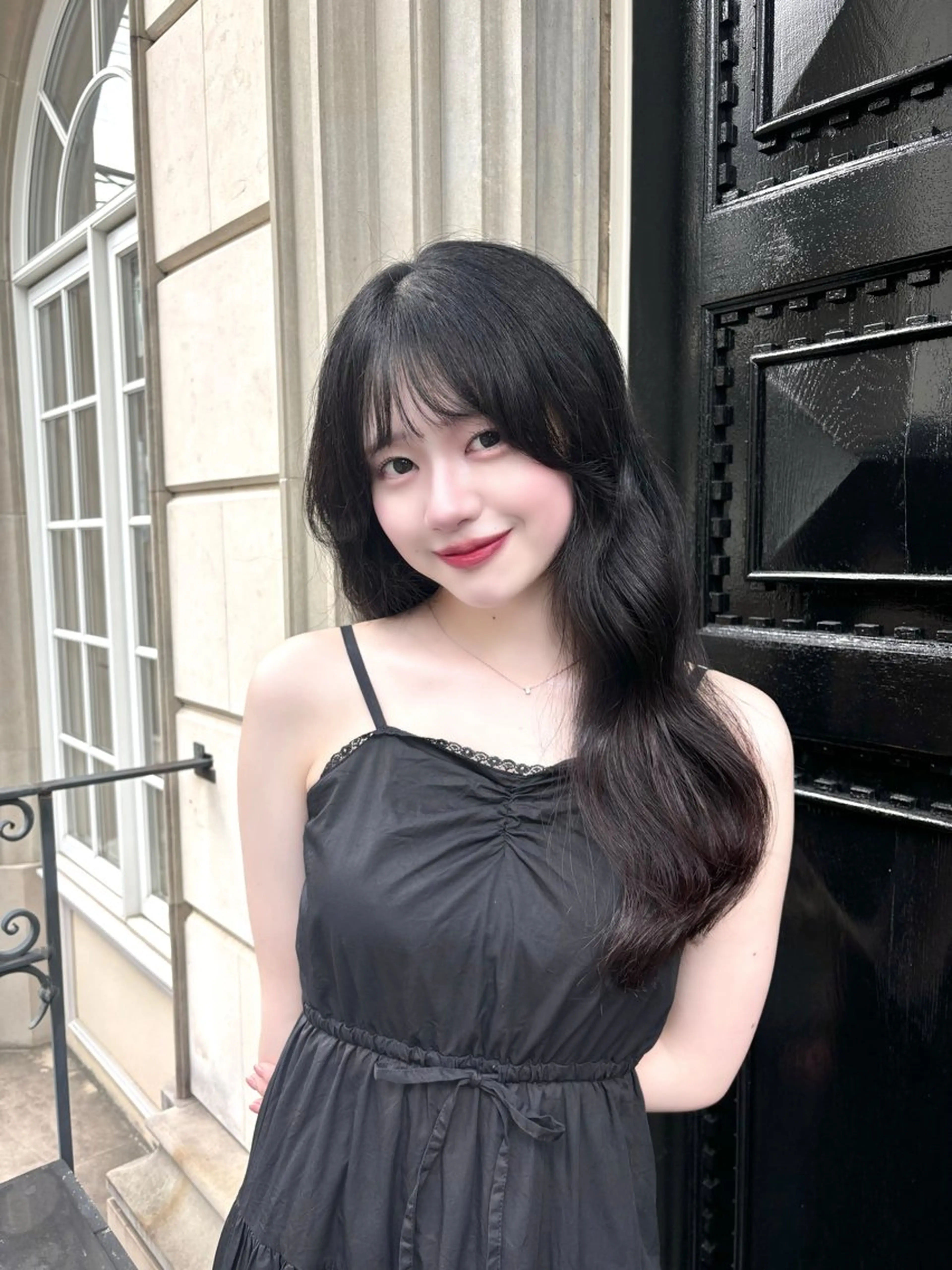 ロング カラー momochan🍑 透明感白玉カラー♡のヘアスタイル