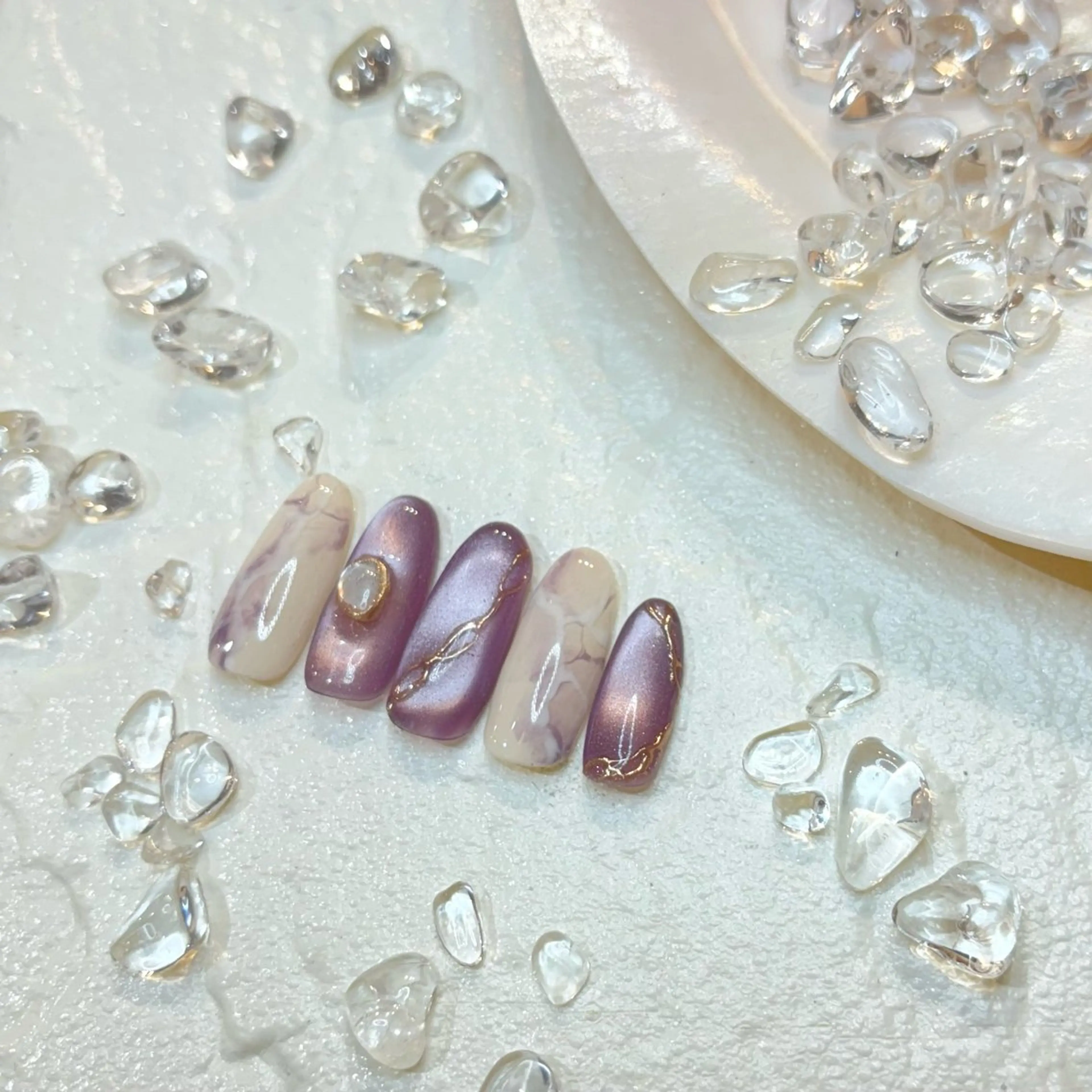 ネイル ハンドネイル 💅mode Sakura🦄のネイルデザイン