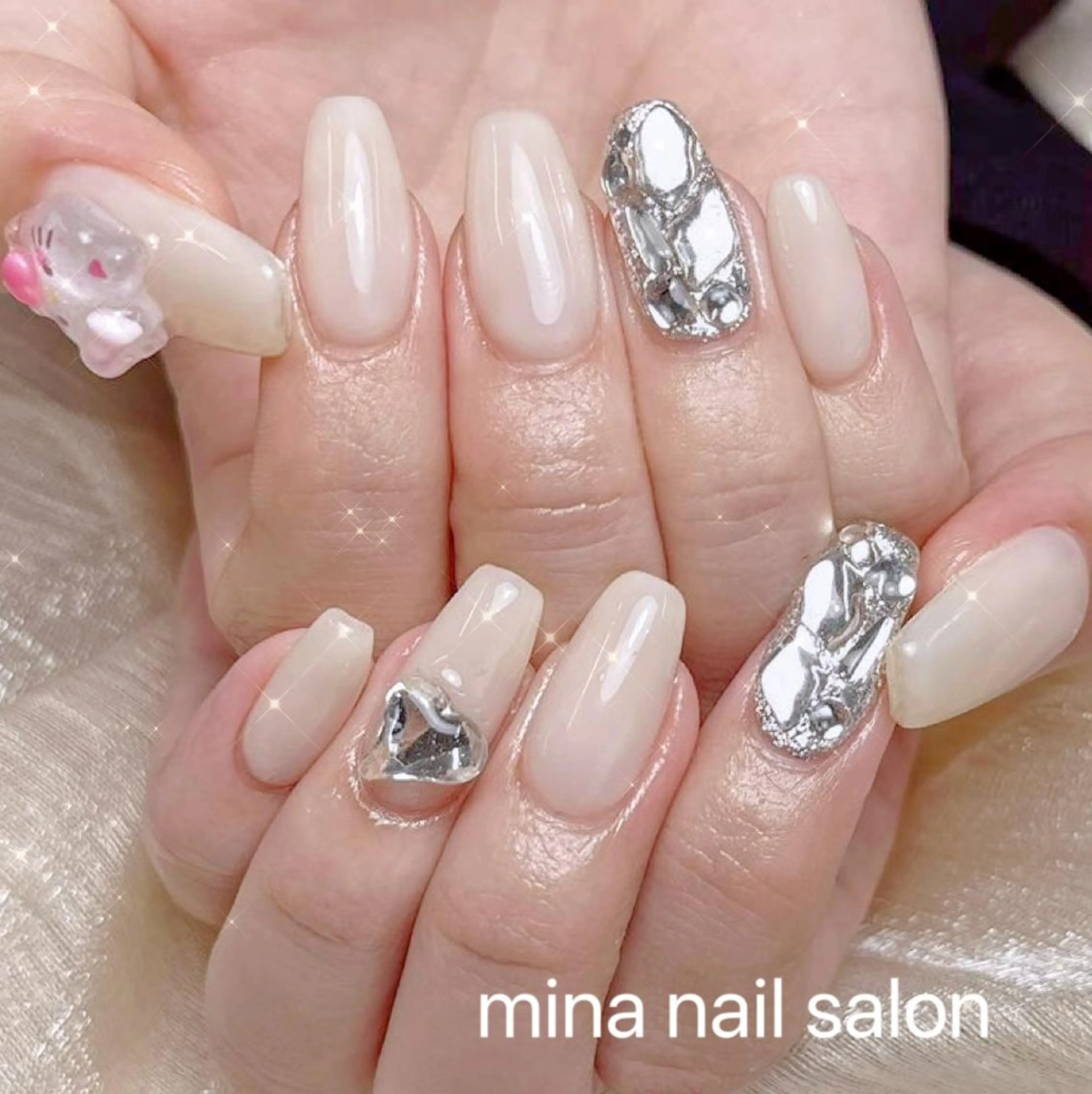 ネイル 🎀彩羽チップ 長さだし専門🎀のネイルデザイン