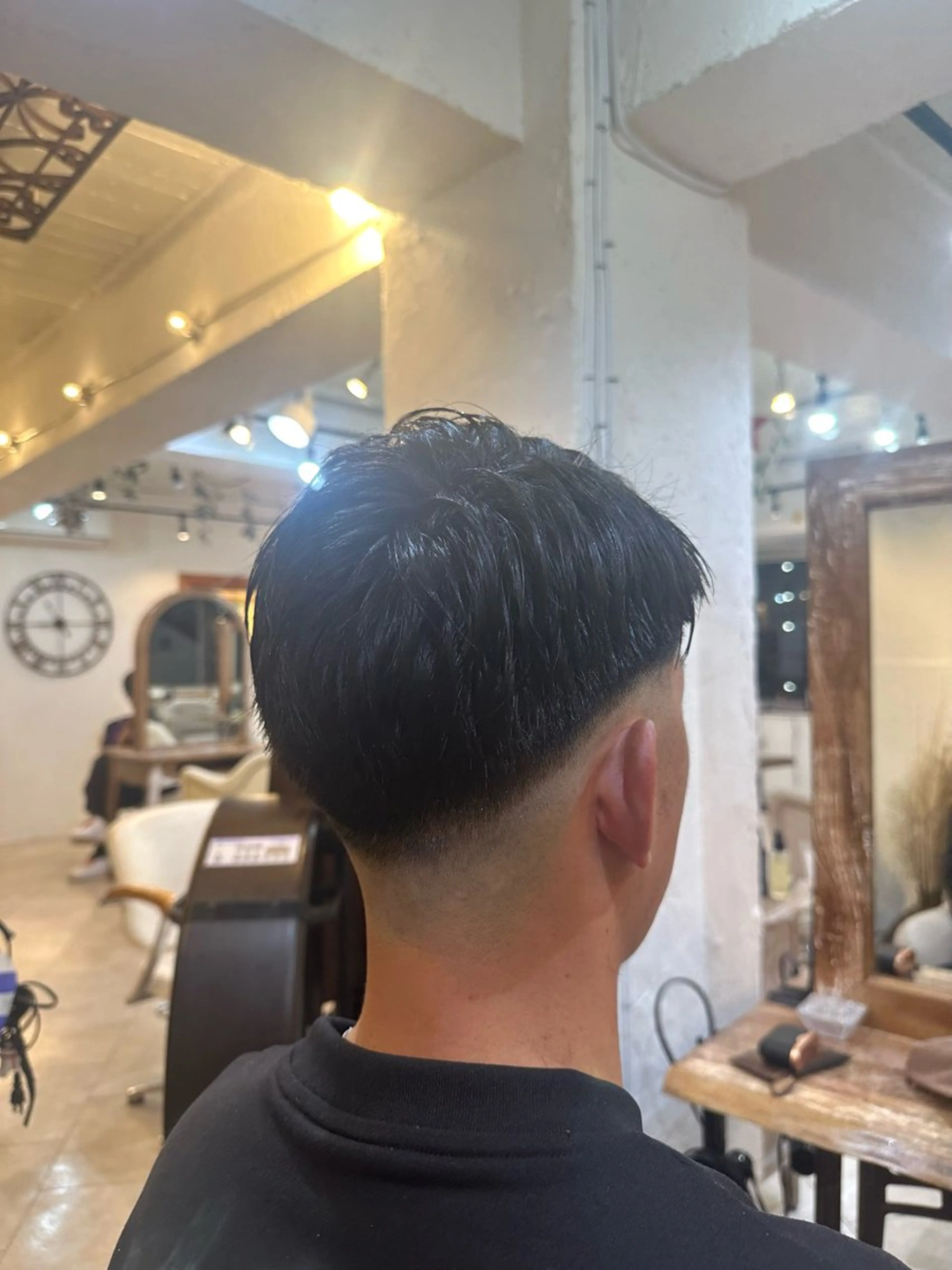 ショート メンズ スパイキー/ ピンパーマ/緑川雄也のヘアスタイル