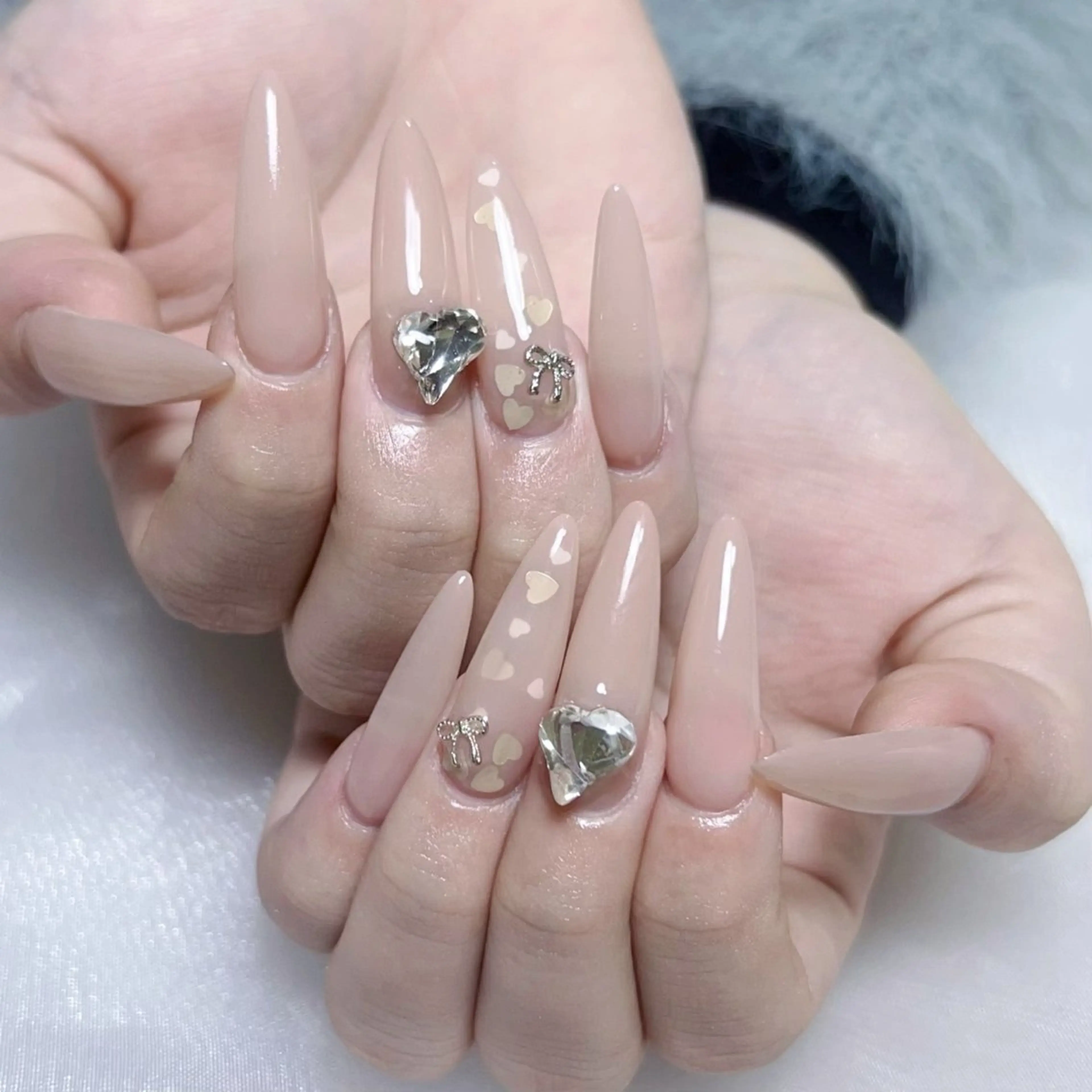 ネイル 持ち込み シンプルネイル ハンドネイル NAILサロン 木にいるのネイルデザイン