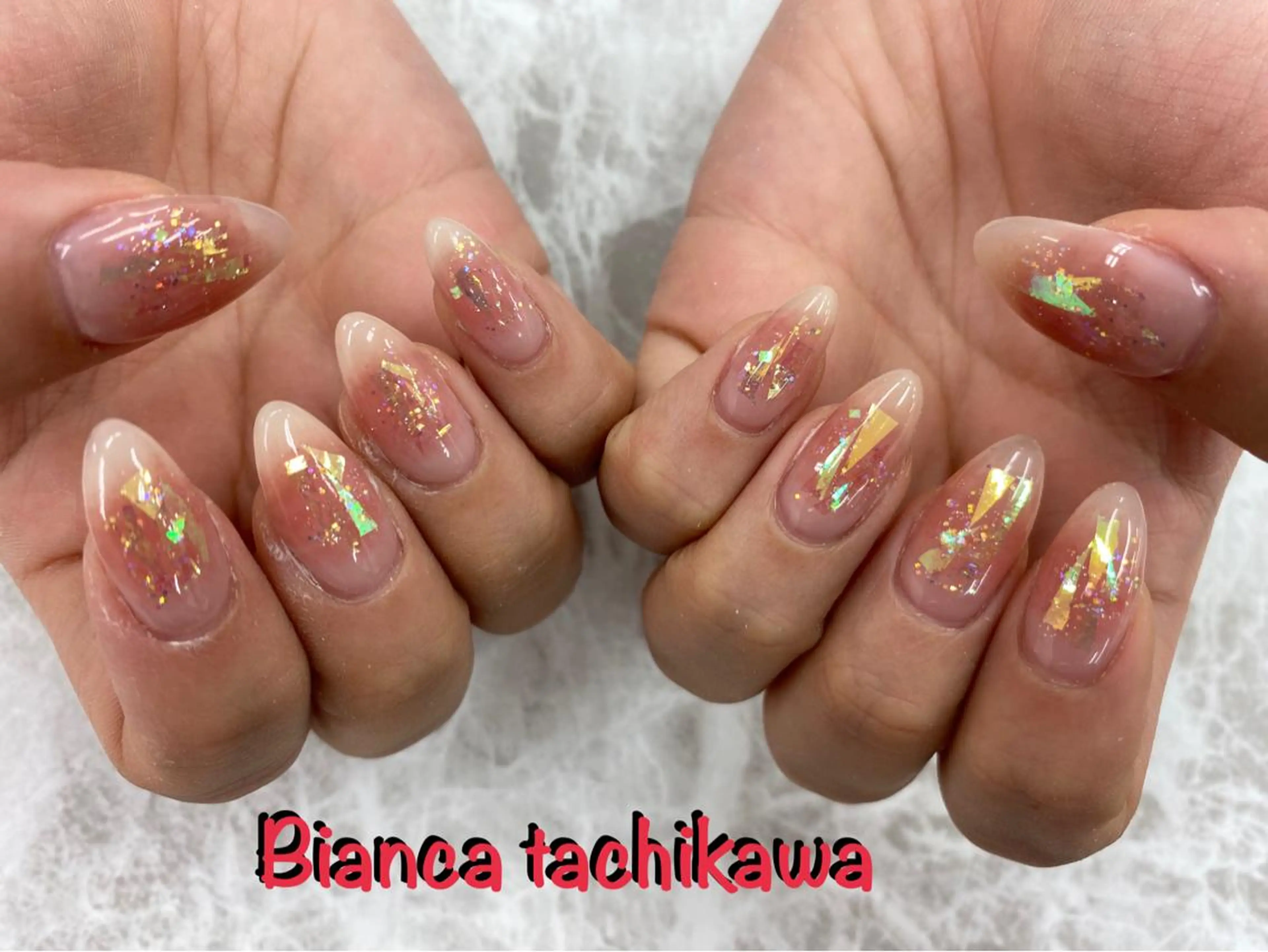 ネイル Bianca 立川店 小川のネイルデザイン