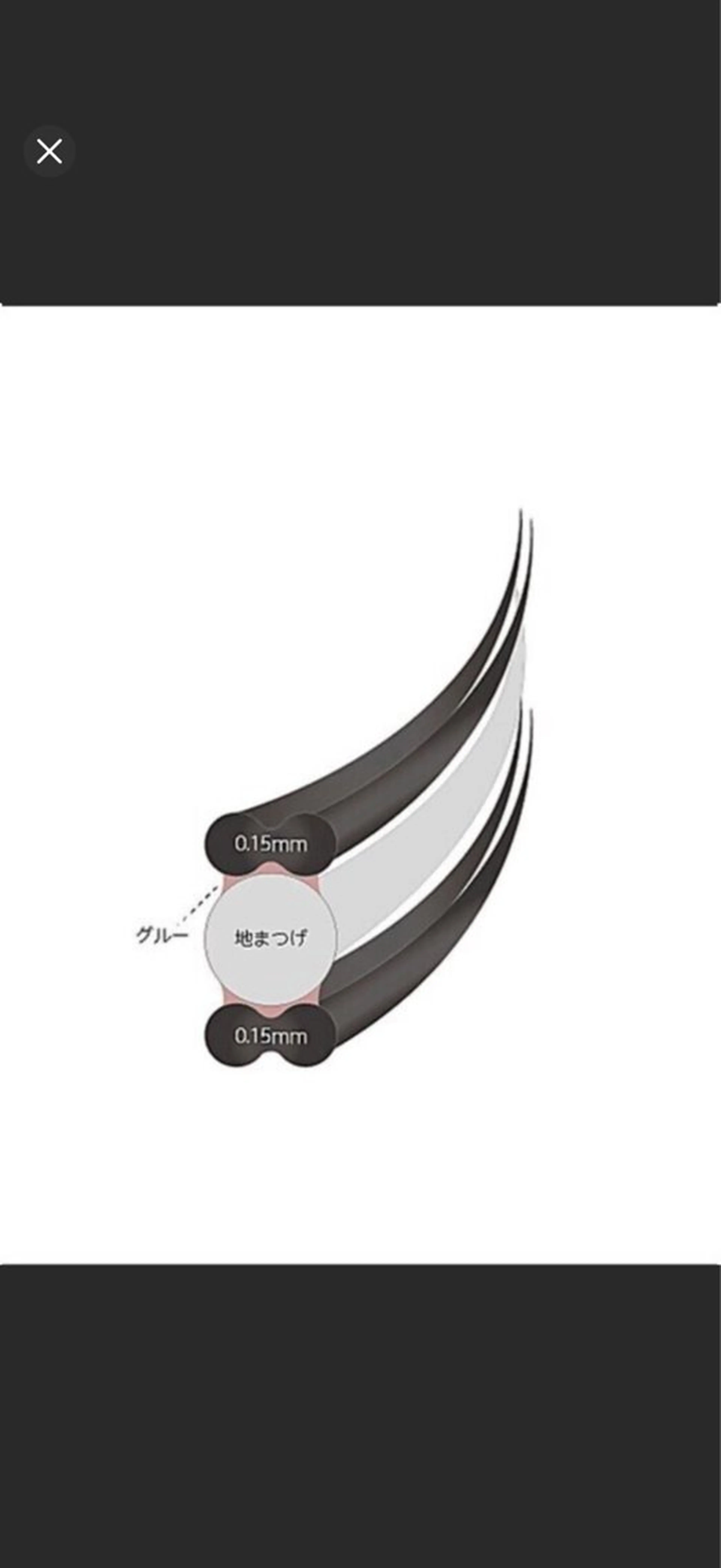 マツエク・マツパ @lunoa. eyelashのマツエク・マツパデザイン