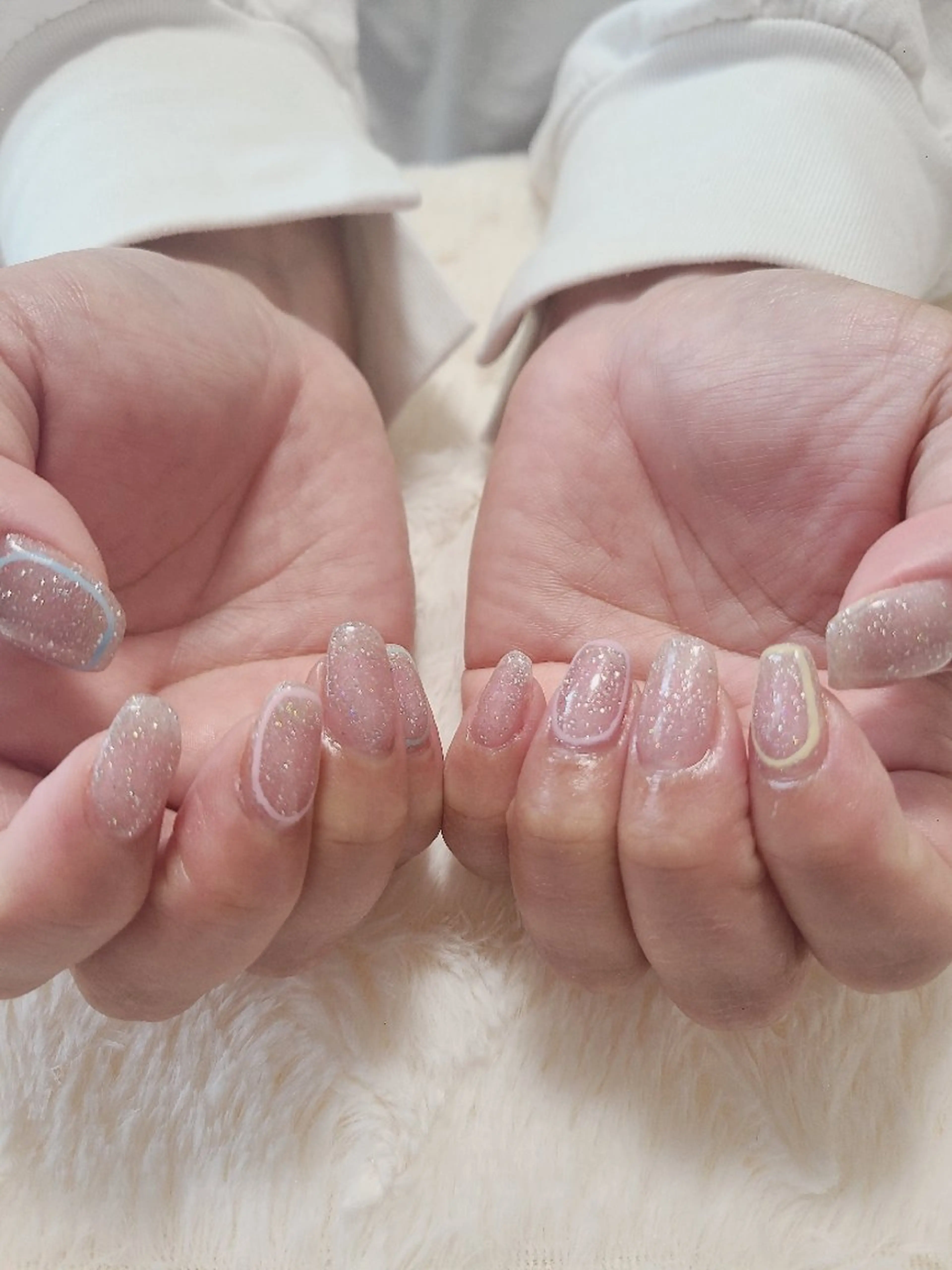 ネイル フラッシュネイル パステルネイル Nailroom3  古屋明美のネイルデザイン