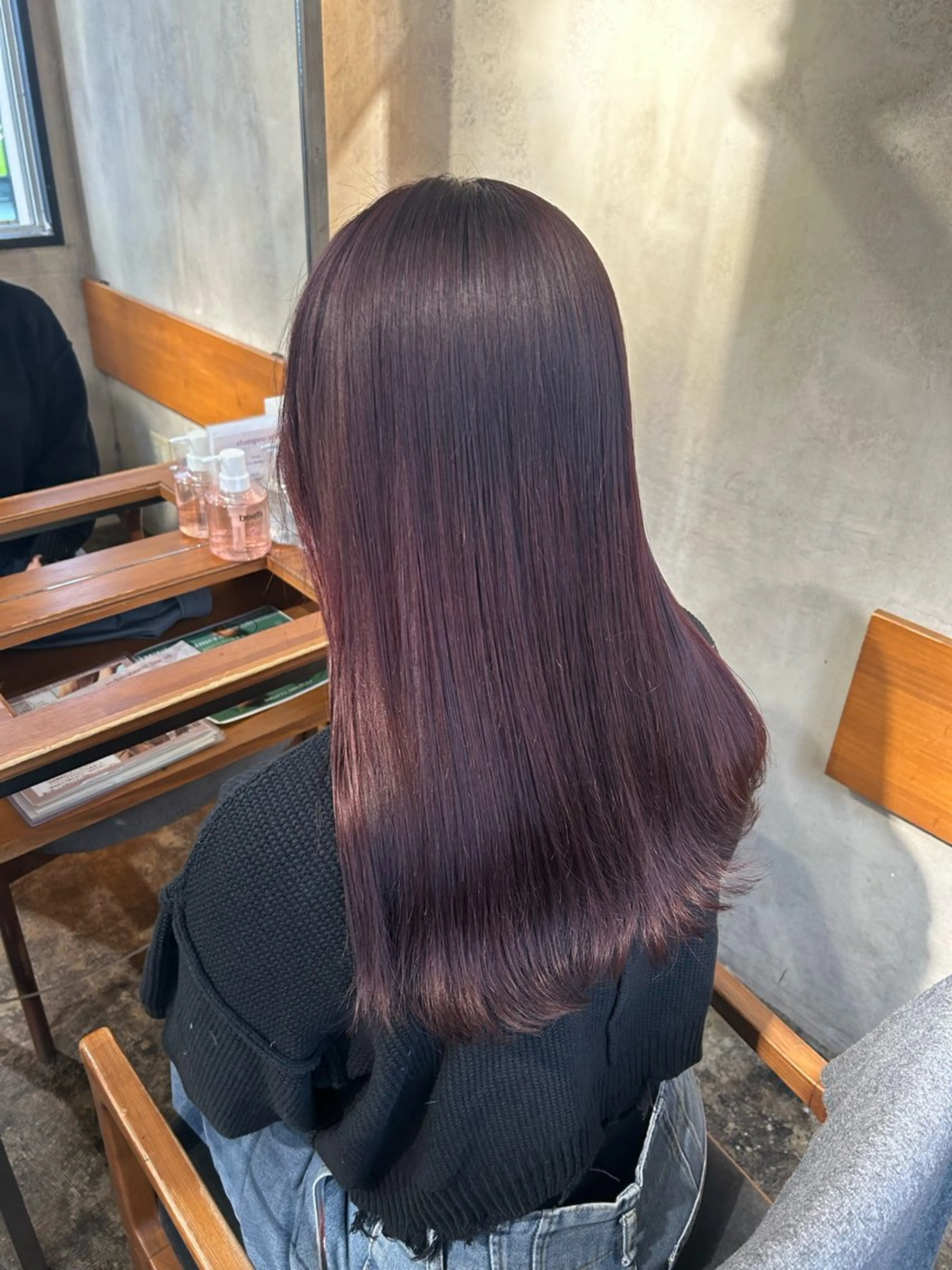 セミロング カラー カット ヘアカラー トリートメント Friista color所属・moe🎀 梅田美容室のヘアスタイル