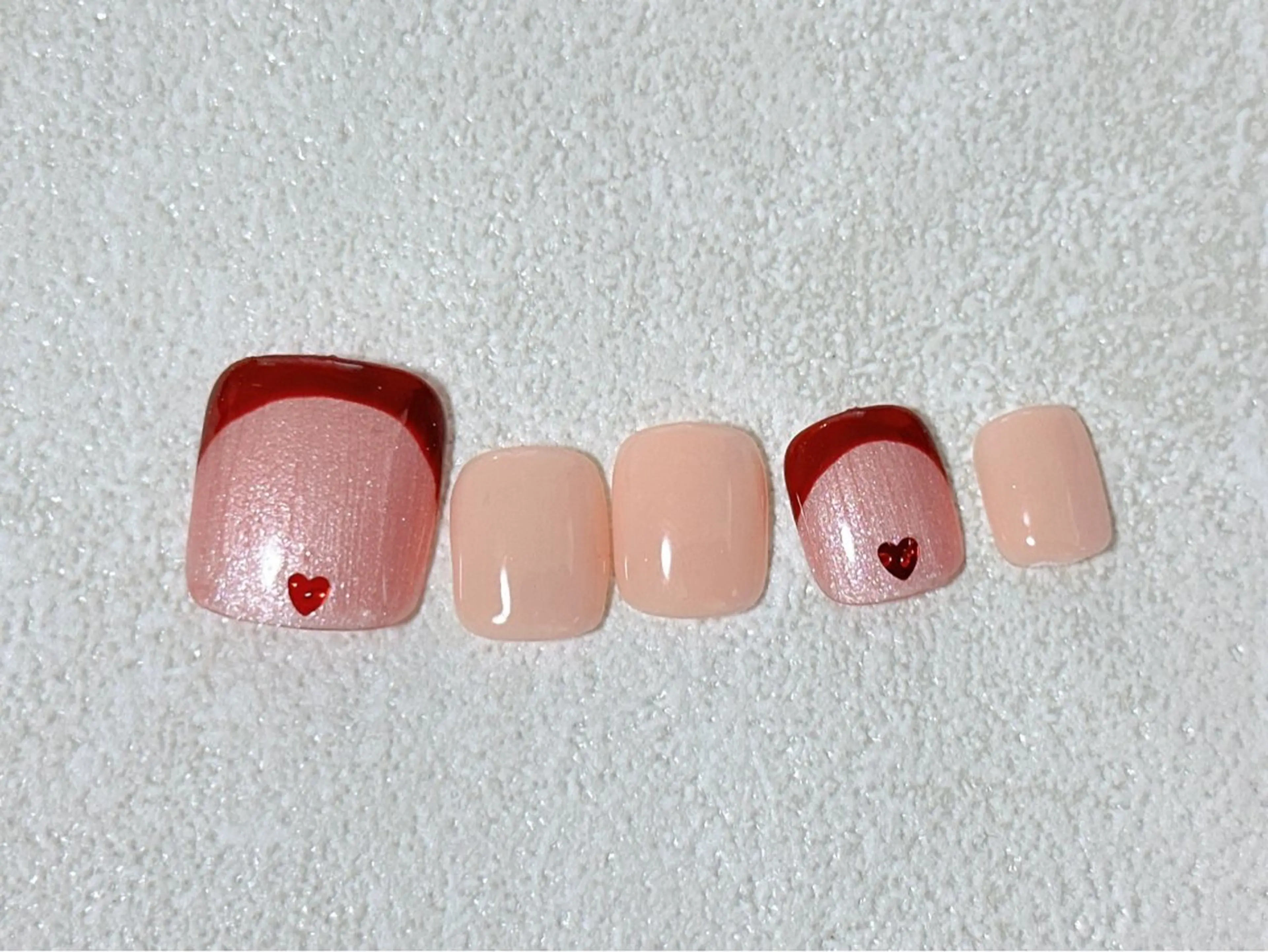 ネイル フットネイル ジェルネイル パラジェル 夏ネイル フットネイル kiki nail 二子玉川のネイルデザイン