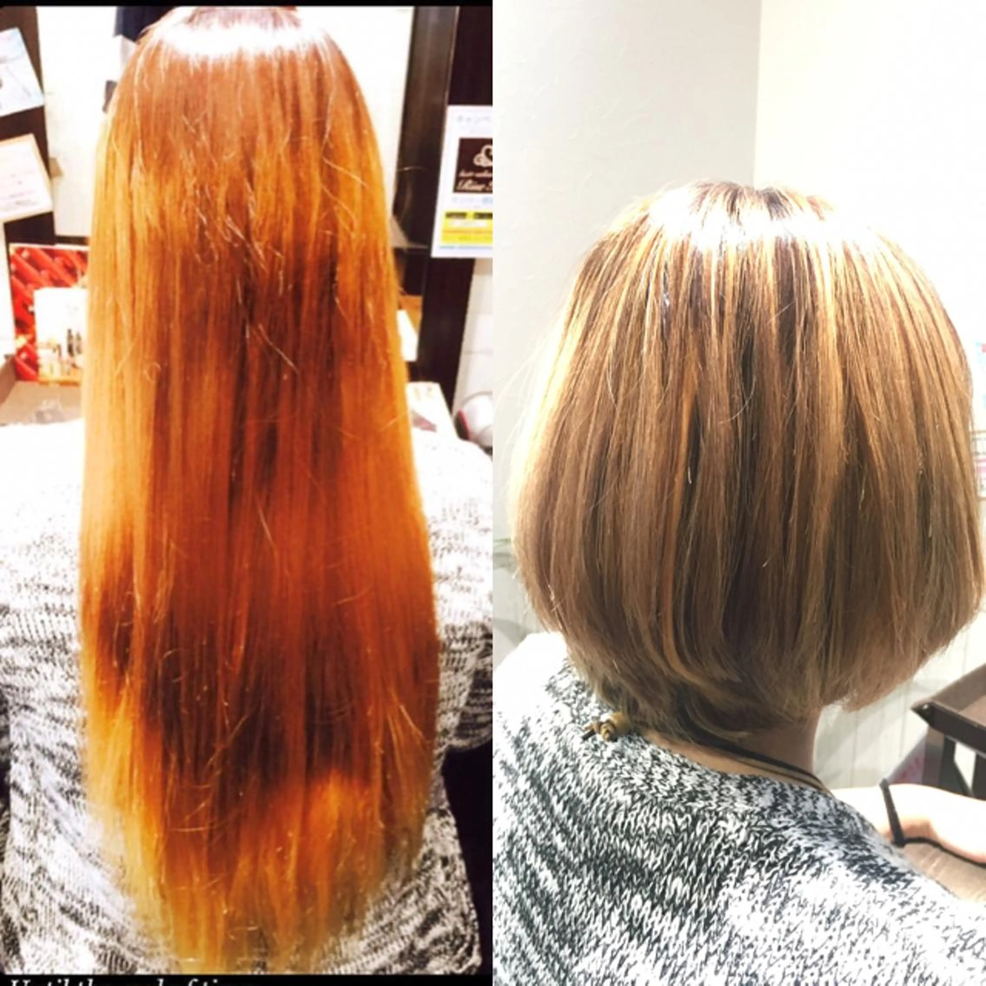ショート カラー メッシュ ボブ Rise Heart 中村 裕介のヘアスタイル