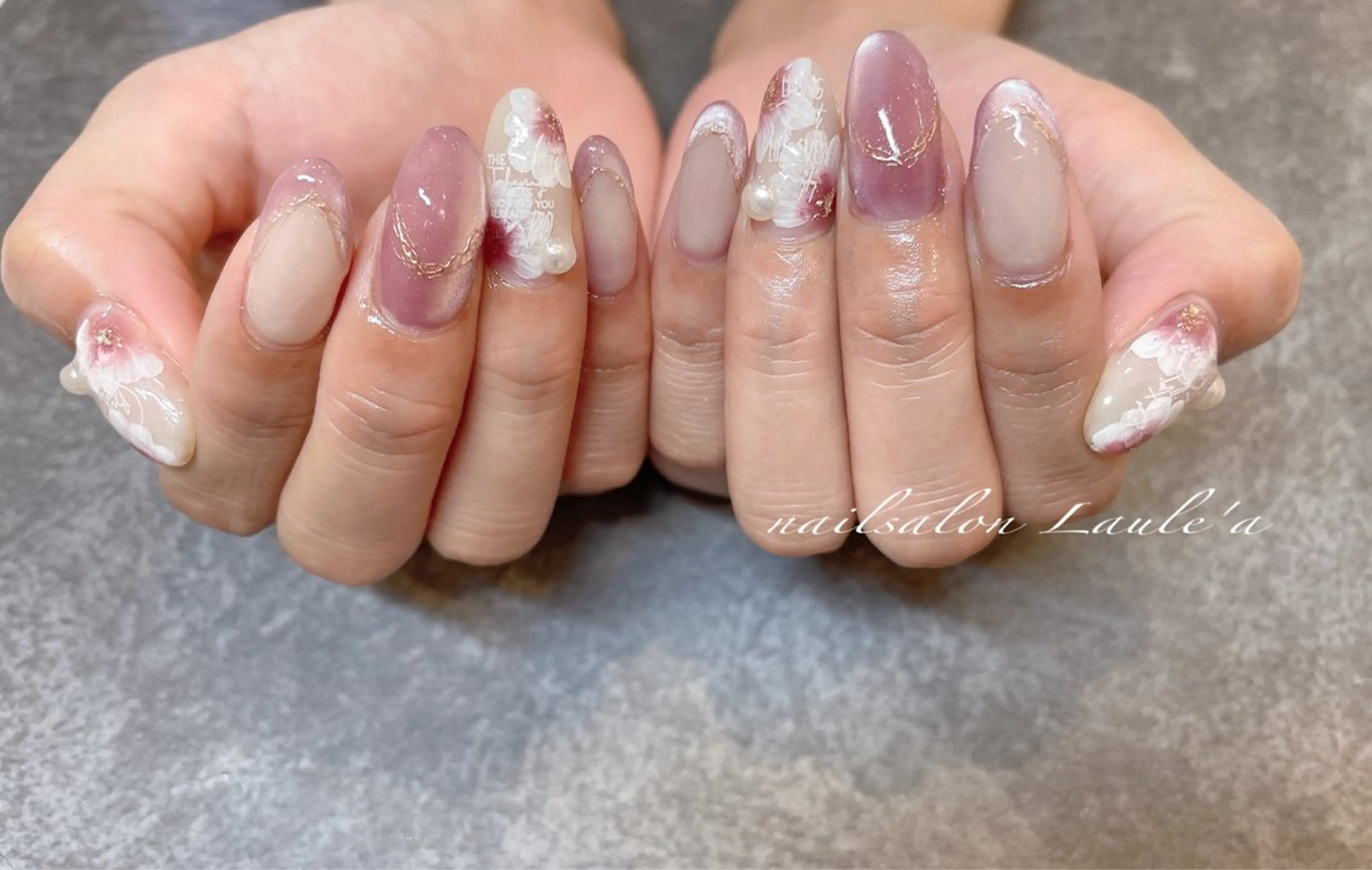 ネイル ハンドネイル nailsalon Laule'aのネイルデザイン
