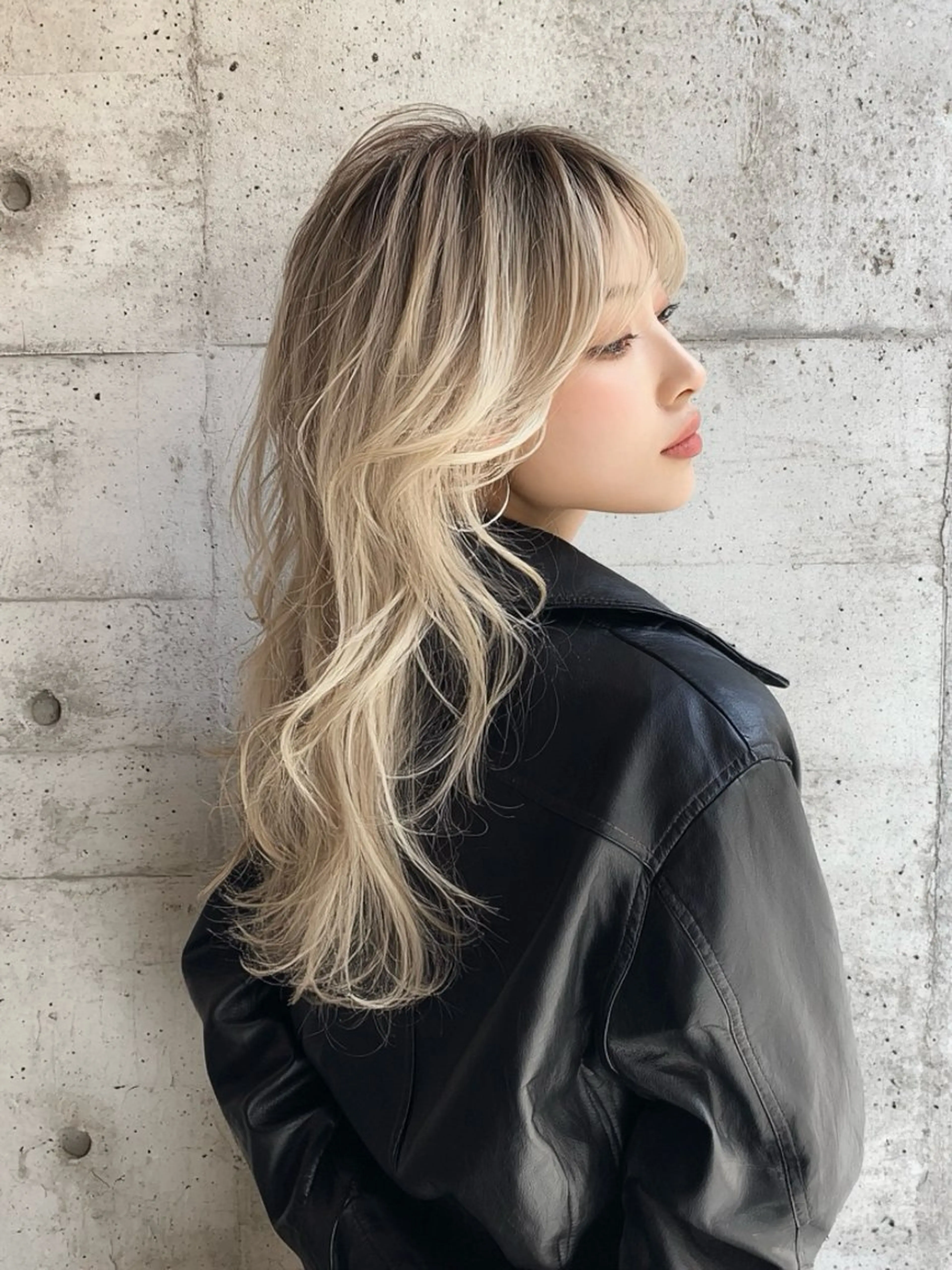 ミディアム カラー ヘアカラー トリートメント 池袋/カラー特化🎨 ロング料金なし🩵のヘアスタイル