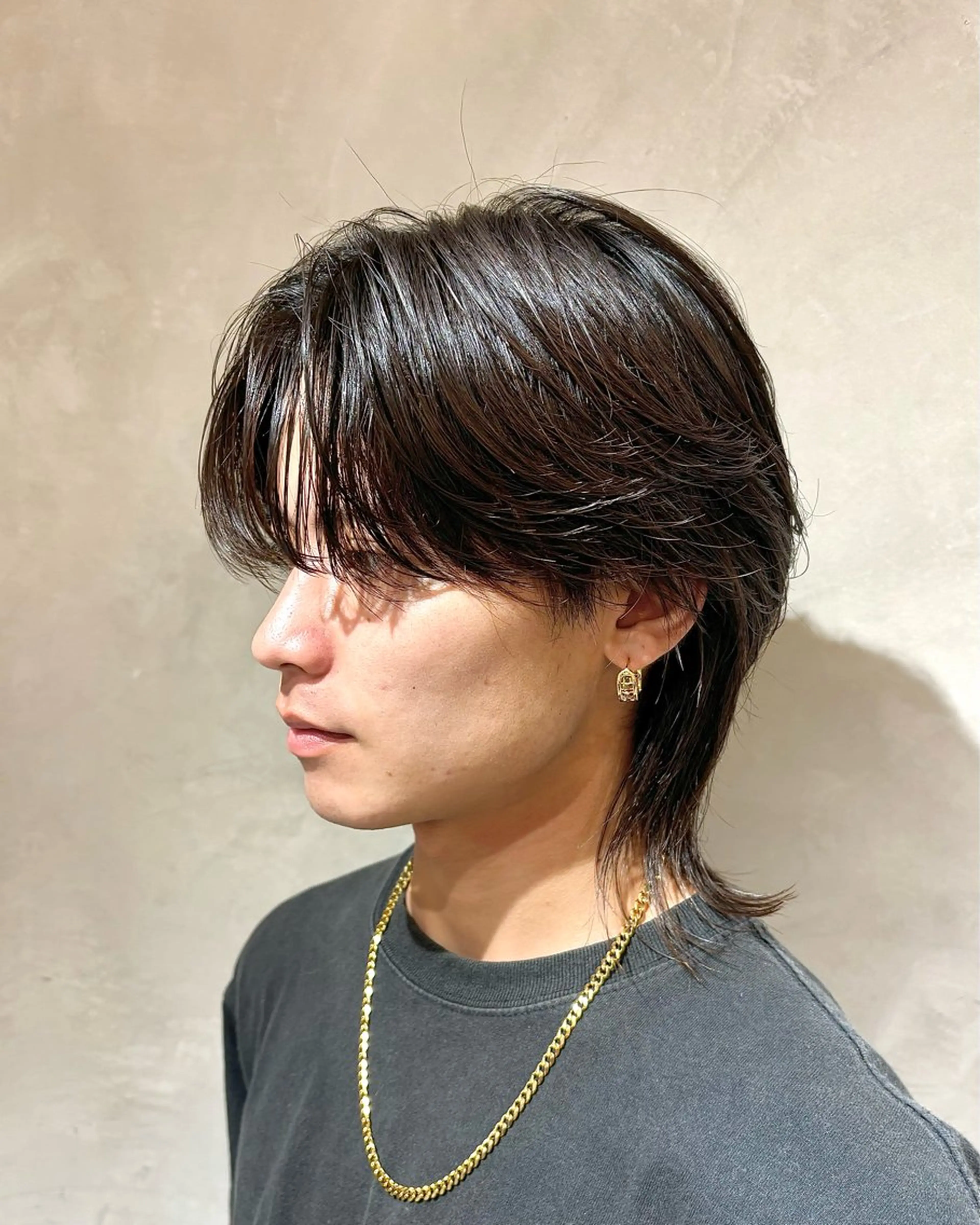 メンズ センターパート/ 暖色カラーayuのヘアスタイル