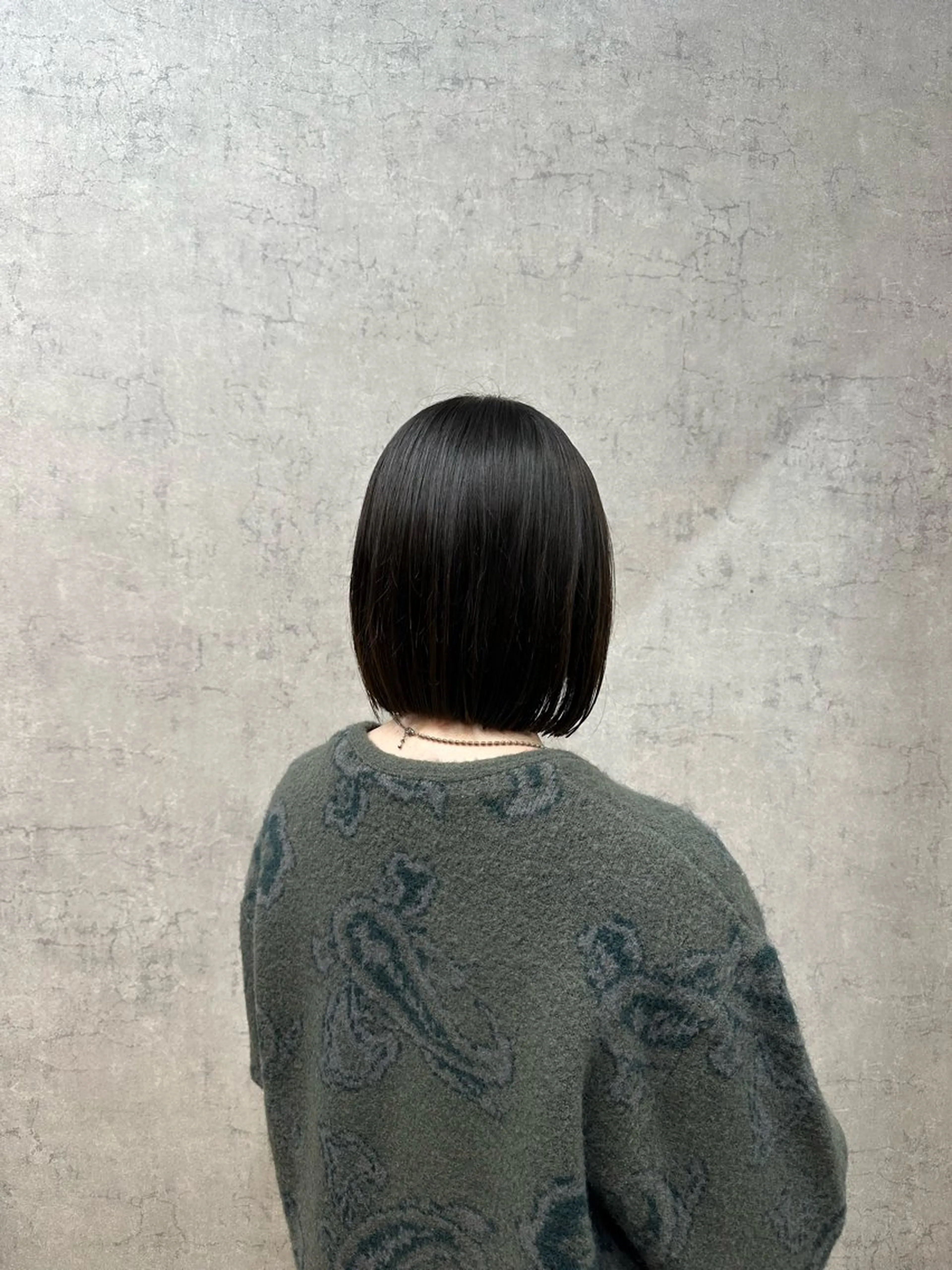 ミディアム ボブ カット 町田/透け感/透明感 Shibuのヘアスタイル